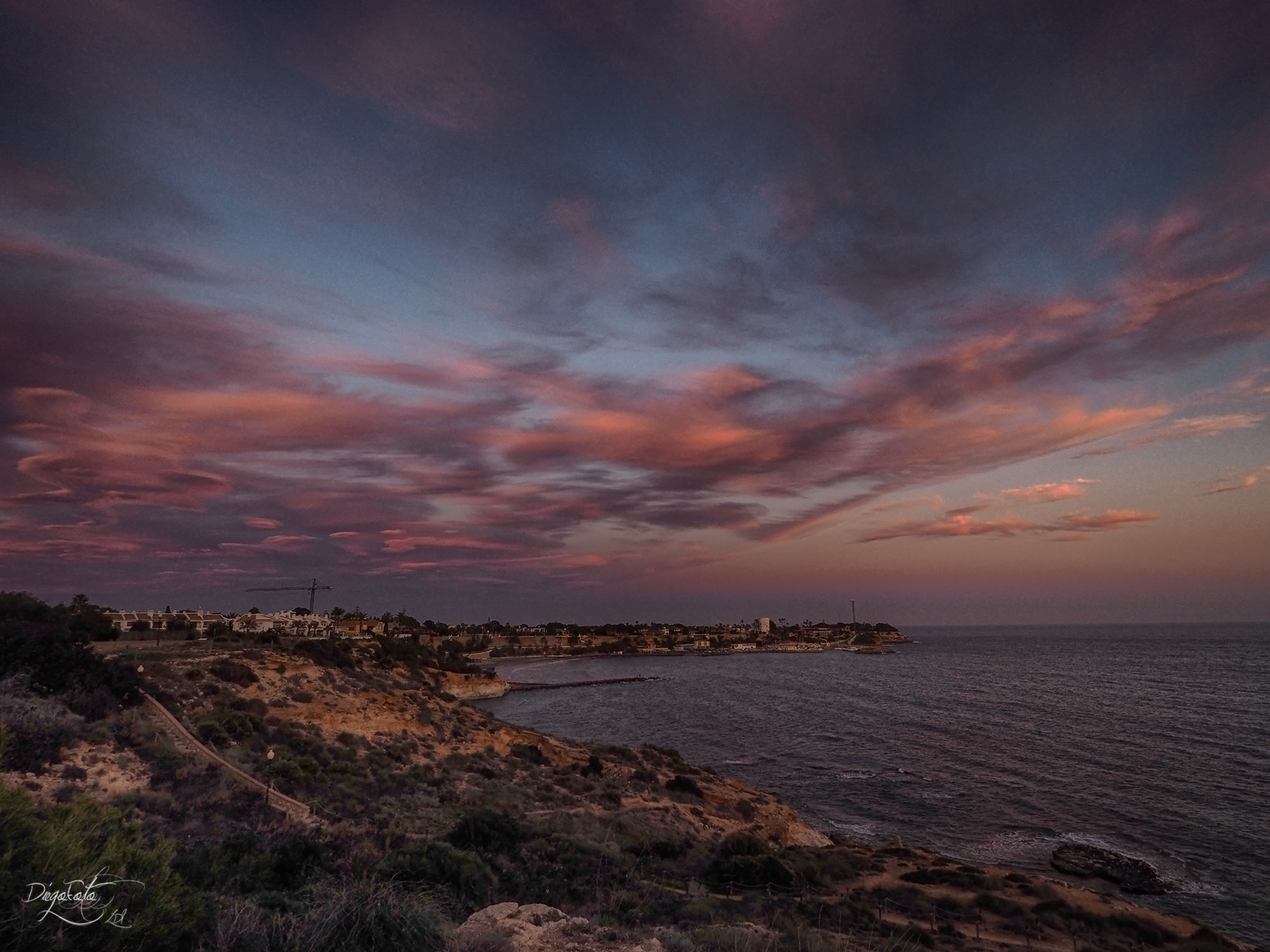 Olympus OM-D E-M10 II + OLYMPUS M.9-18mm F4.0-5.6 sample photo. Caleta glea y playa de aguamarina, orihuela costa photography