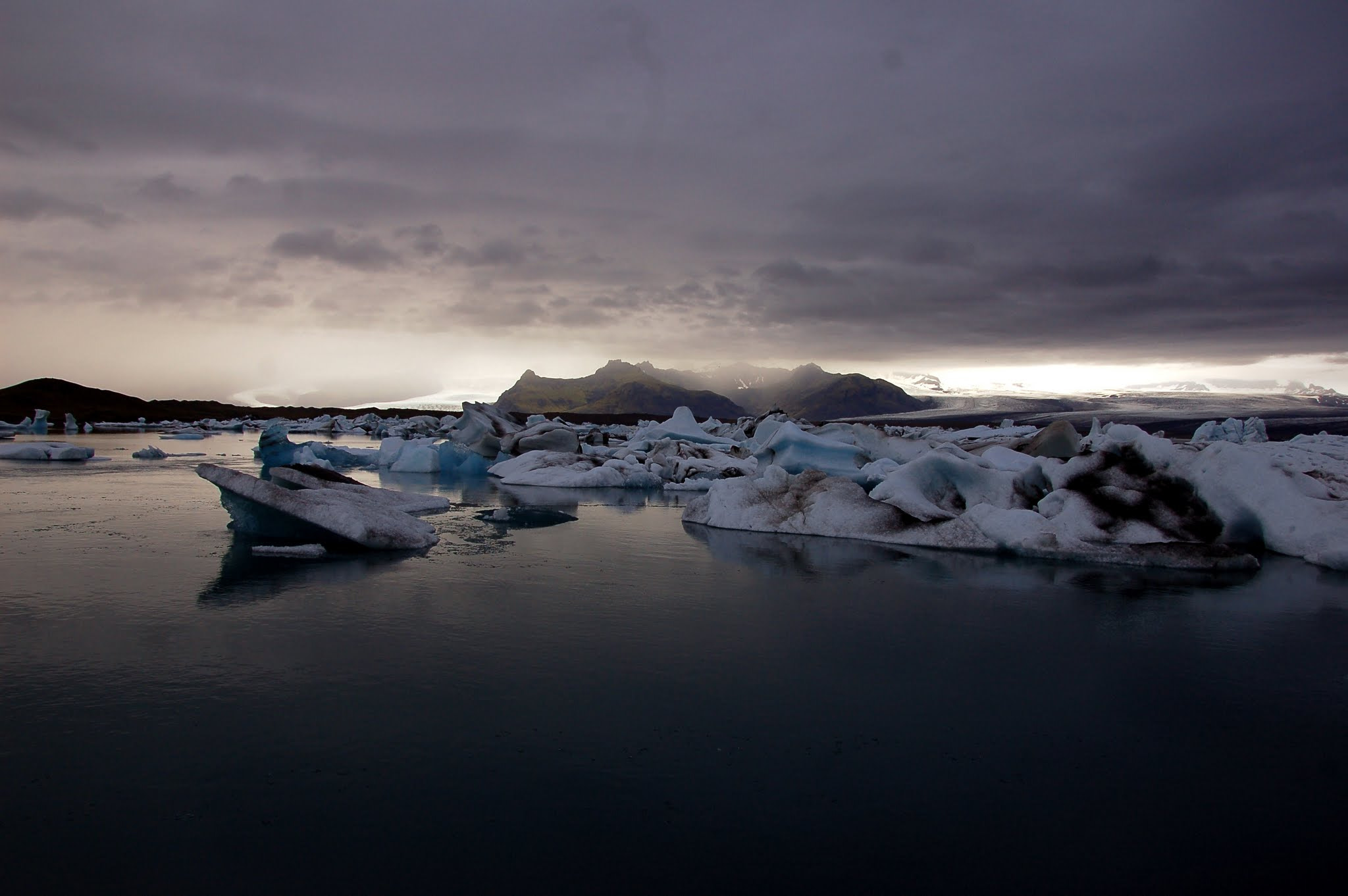 Nikon D50 sample photo. Jökulsárlón photography