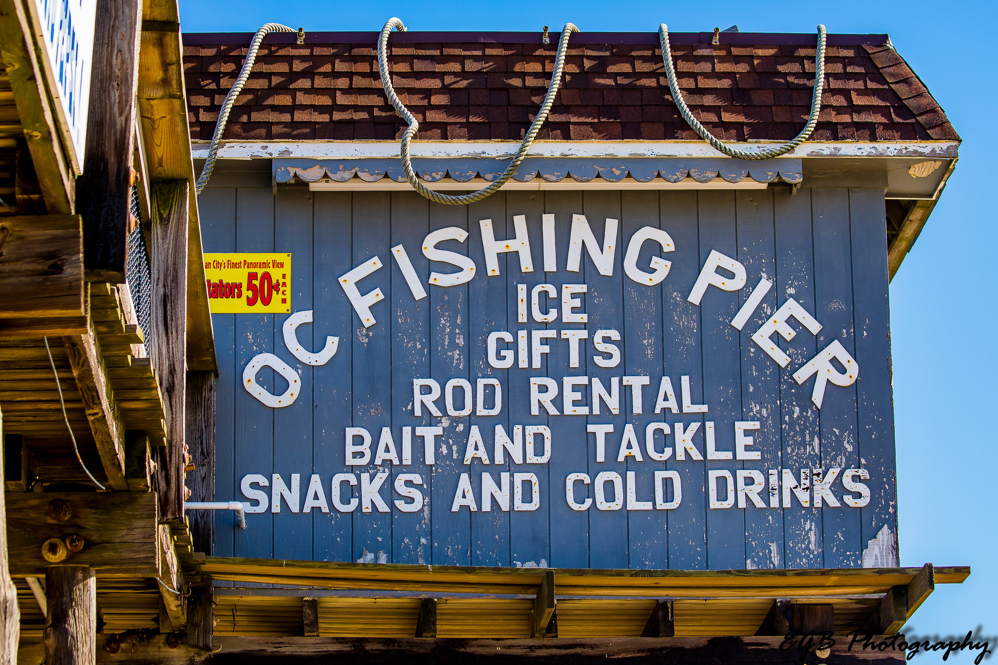 Canon EF 70-300mm F4-5.6 IS USM sample photo. Fishing pier photography
