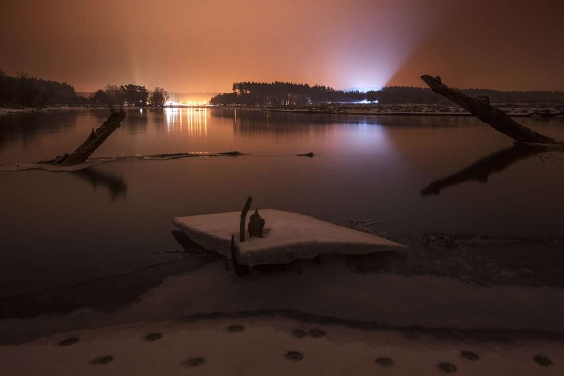 Pentax K-3 + Sigma AF 10-20mm F4-5.6 EX DC sample photo. Floe on river warta photography