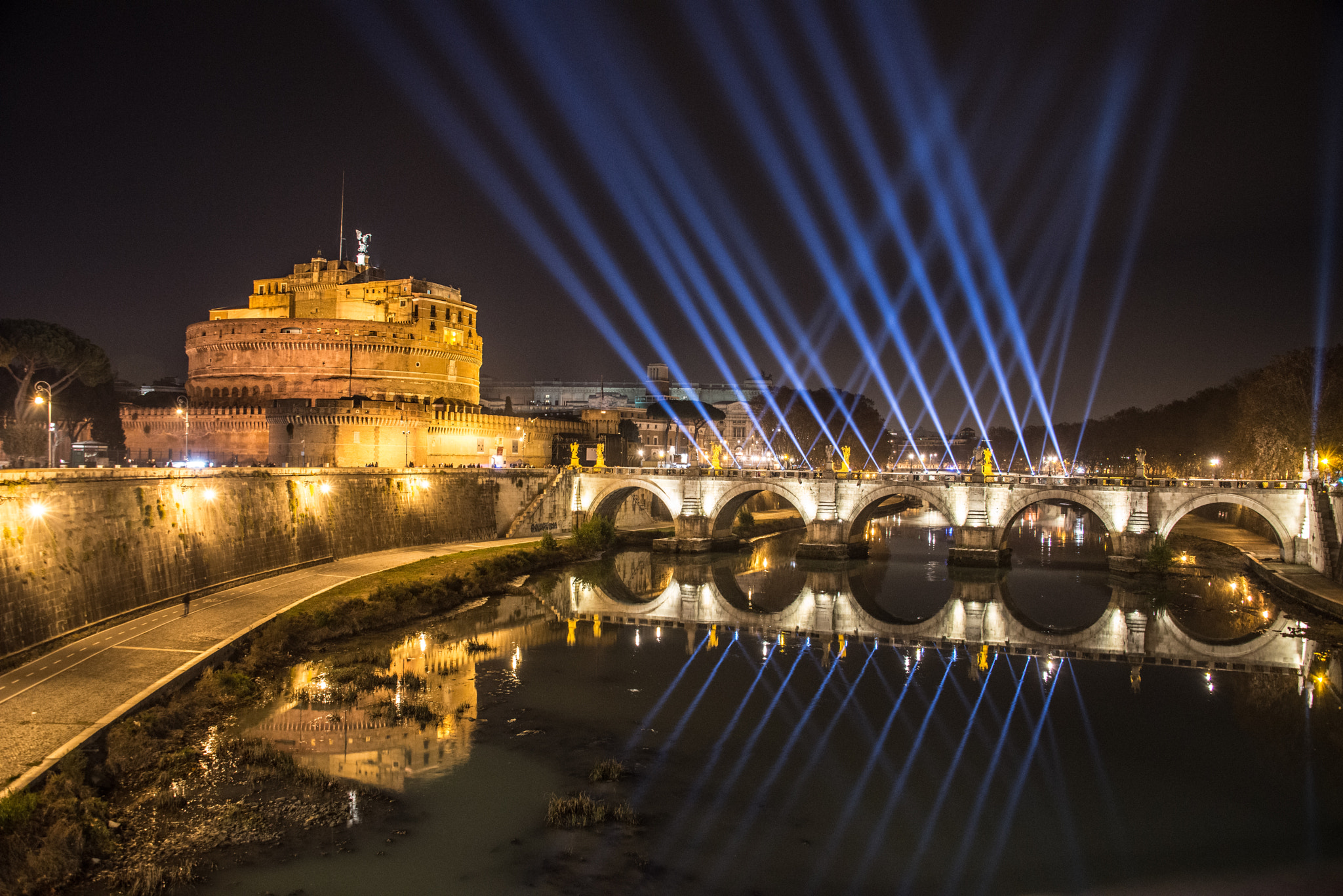 Nikon D800E sample photo. Castel sant'angelo photography