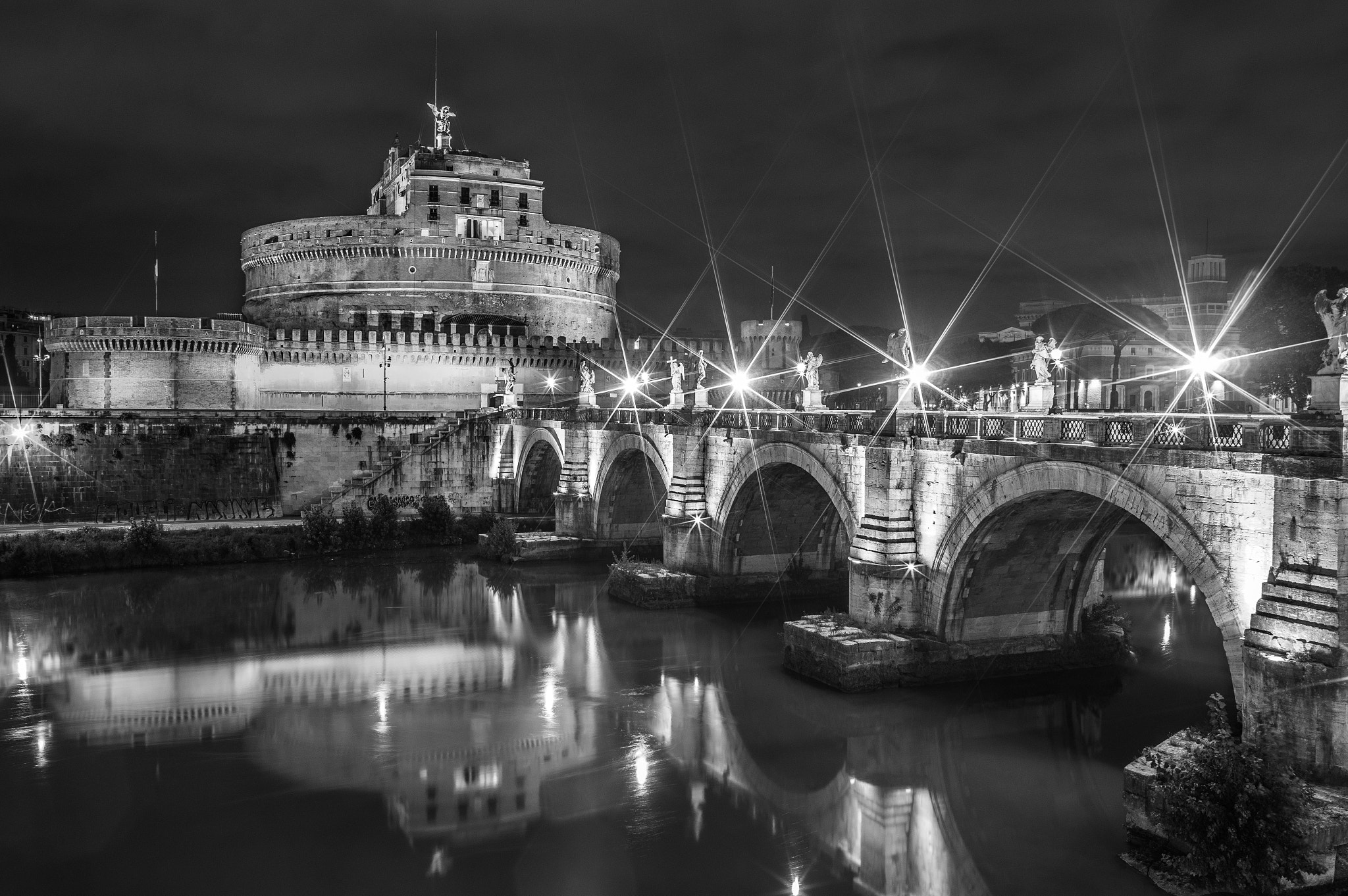 Pentax K-3 II + Pentax smc DA 12-24mm F4.0 ED AL (IF) sample photo. Castel sant'angelo photography