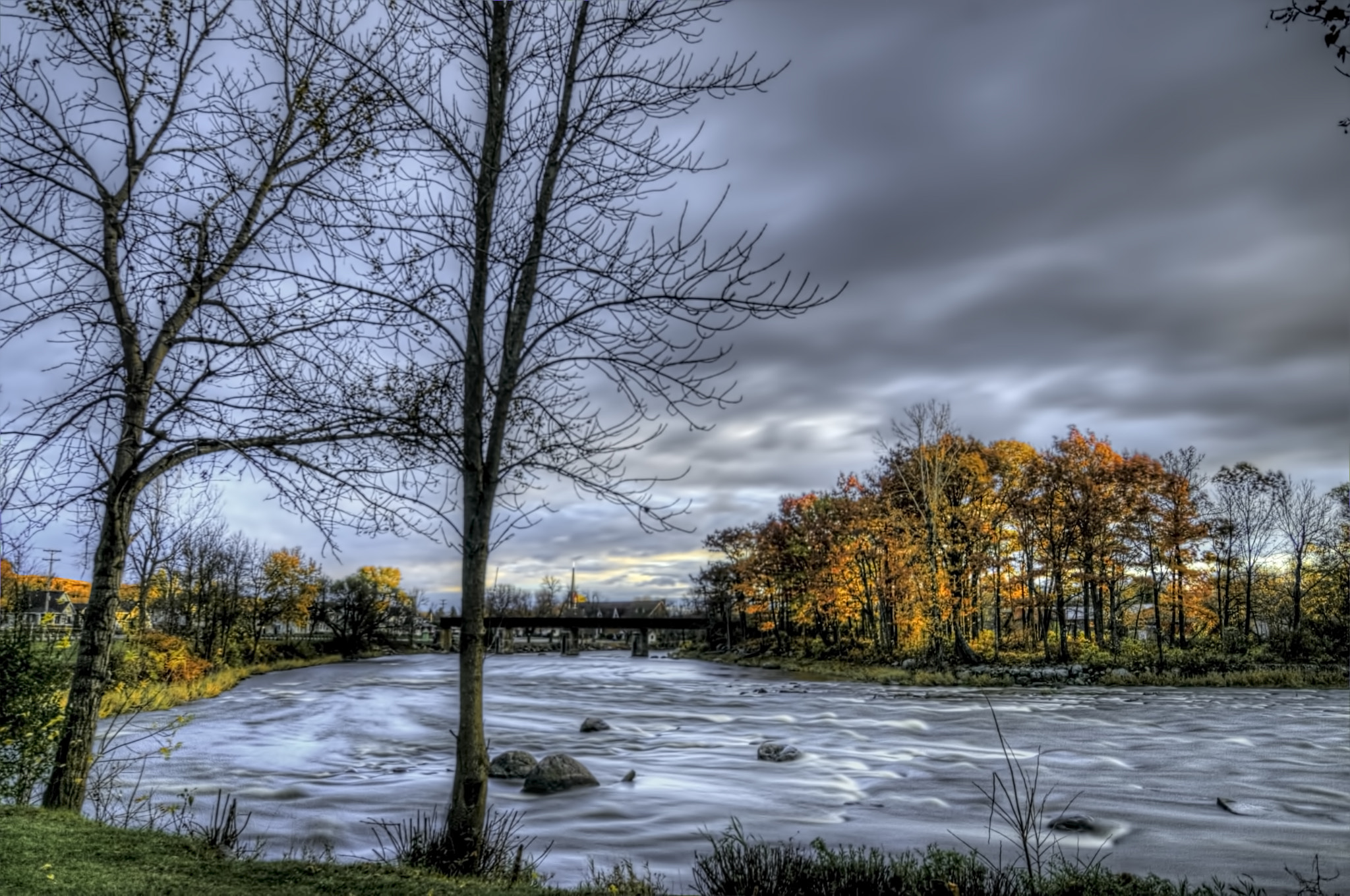 Nikon D300 sample photo. Autumn sunset photography