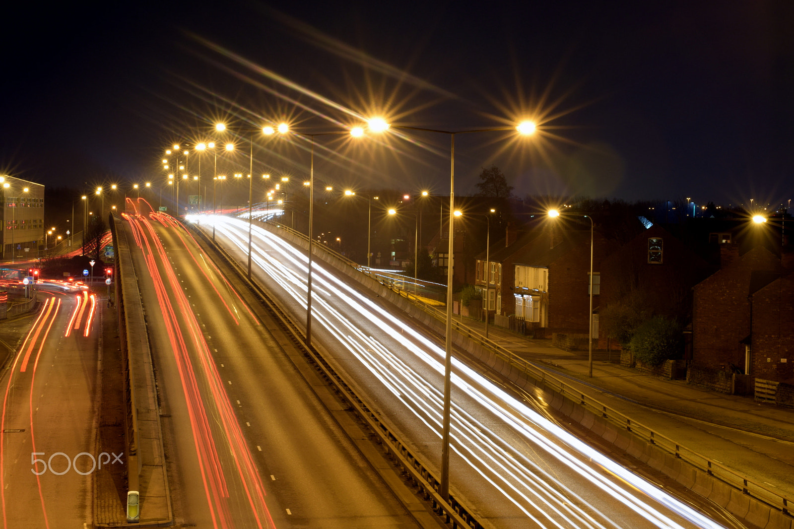 Nikon D5300 + Nikon AF-S Nikkor 50mm F1.4G sample photo. The view from a bridge photography