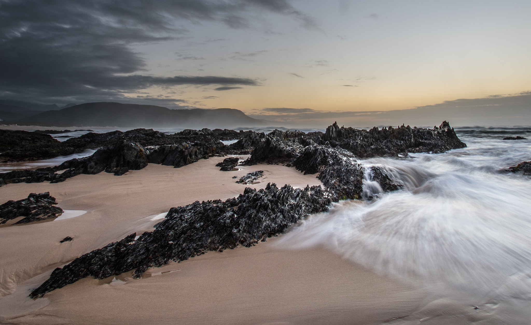 Nikon D500 sample photo. Slow waves photography