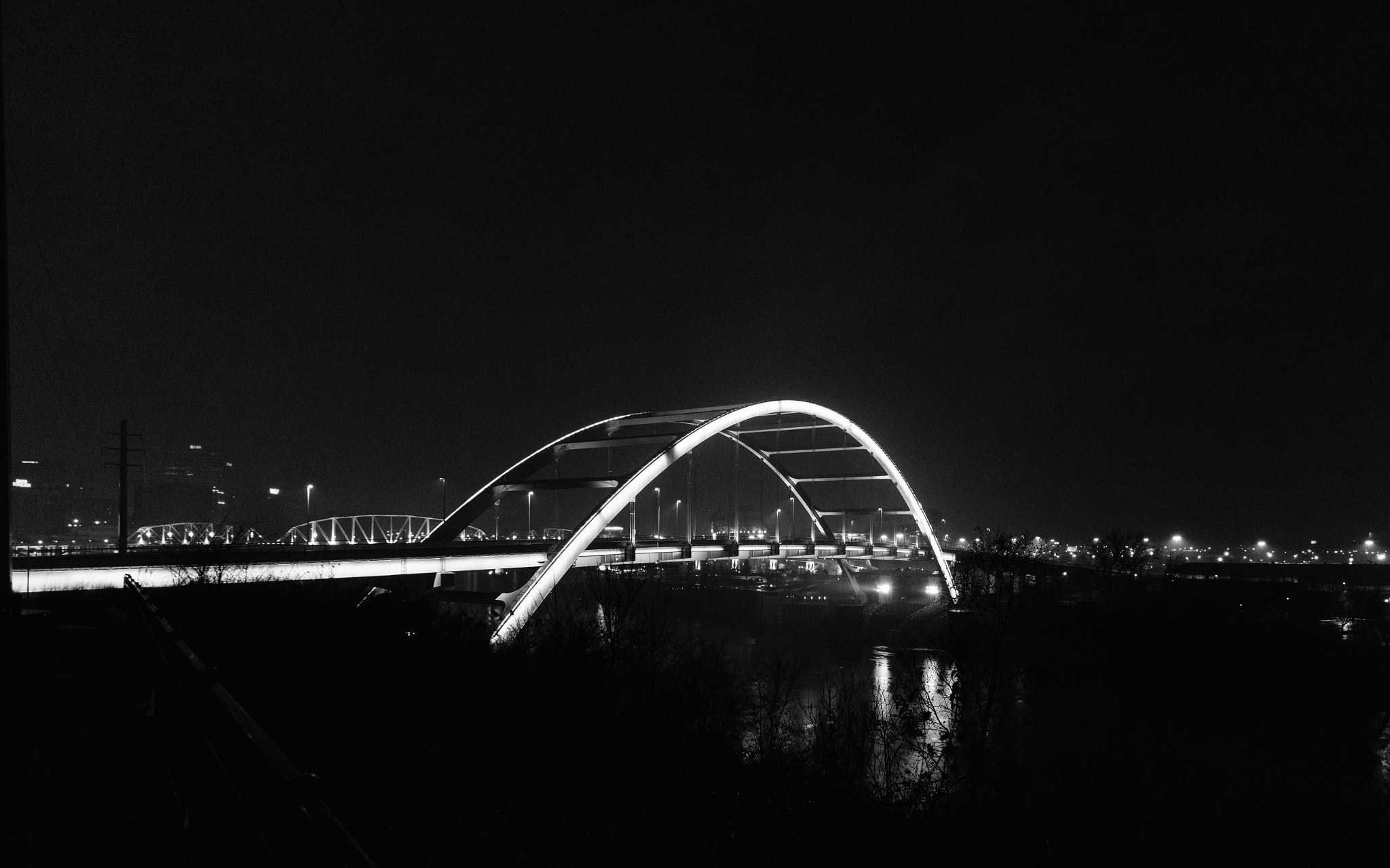 Sony a7 II sample photo. Nashville skyline photography