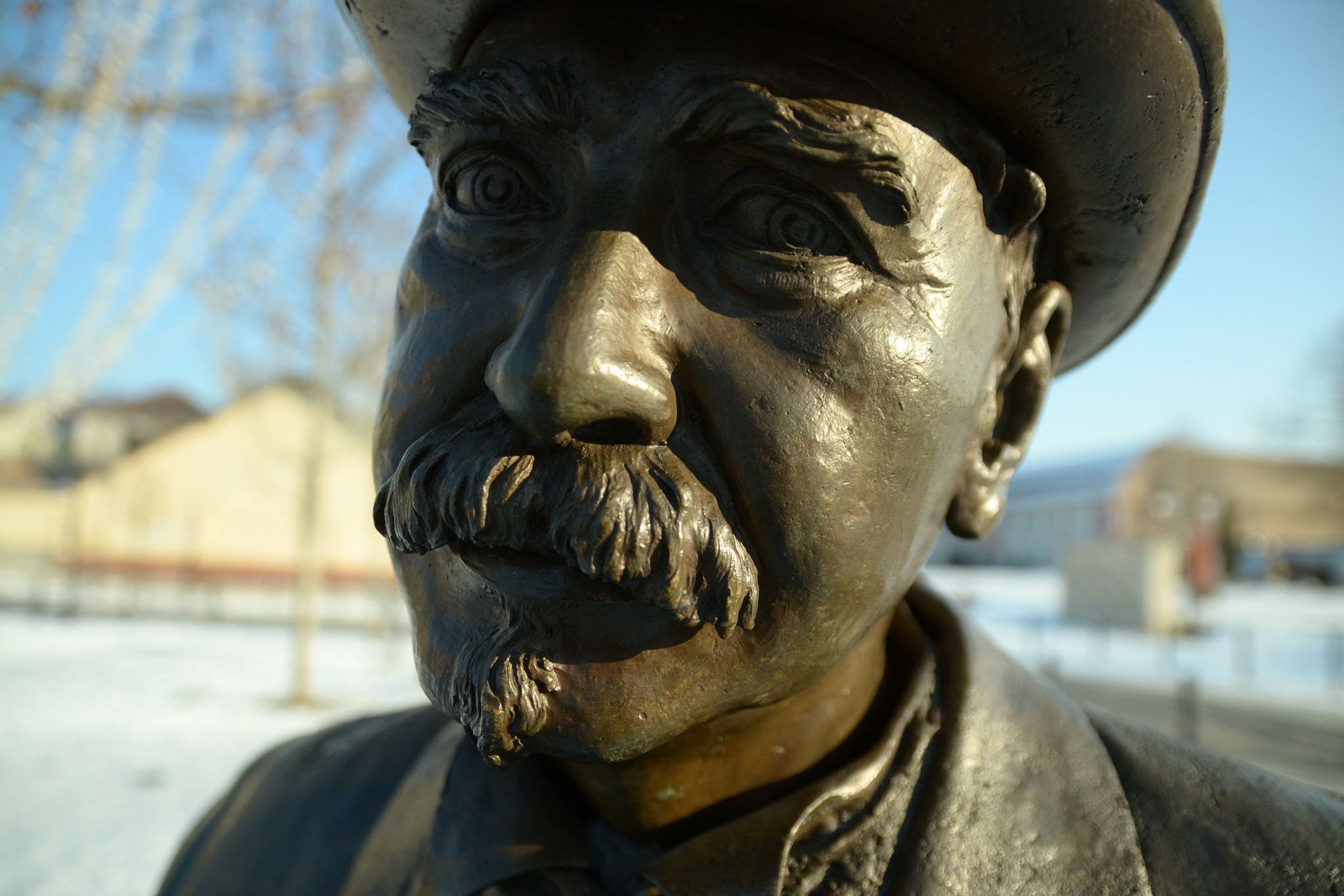 Sigma 17-70mm F2.8-4 DC Macro OS HSM sample photo. Frozen portrait photography