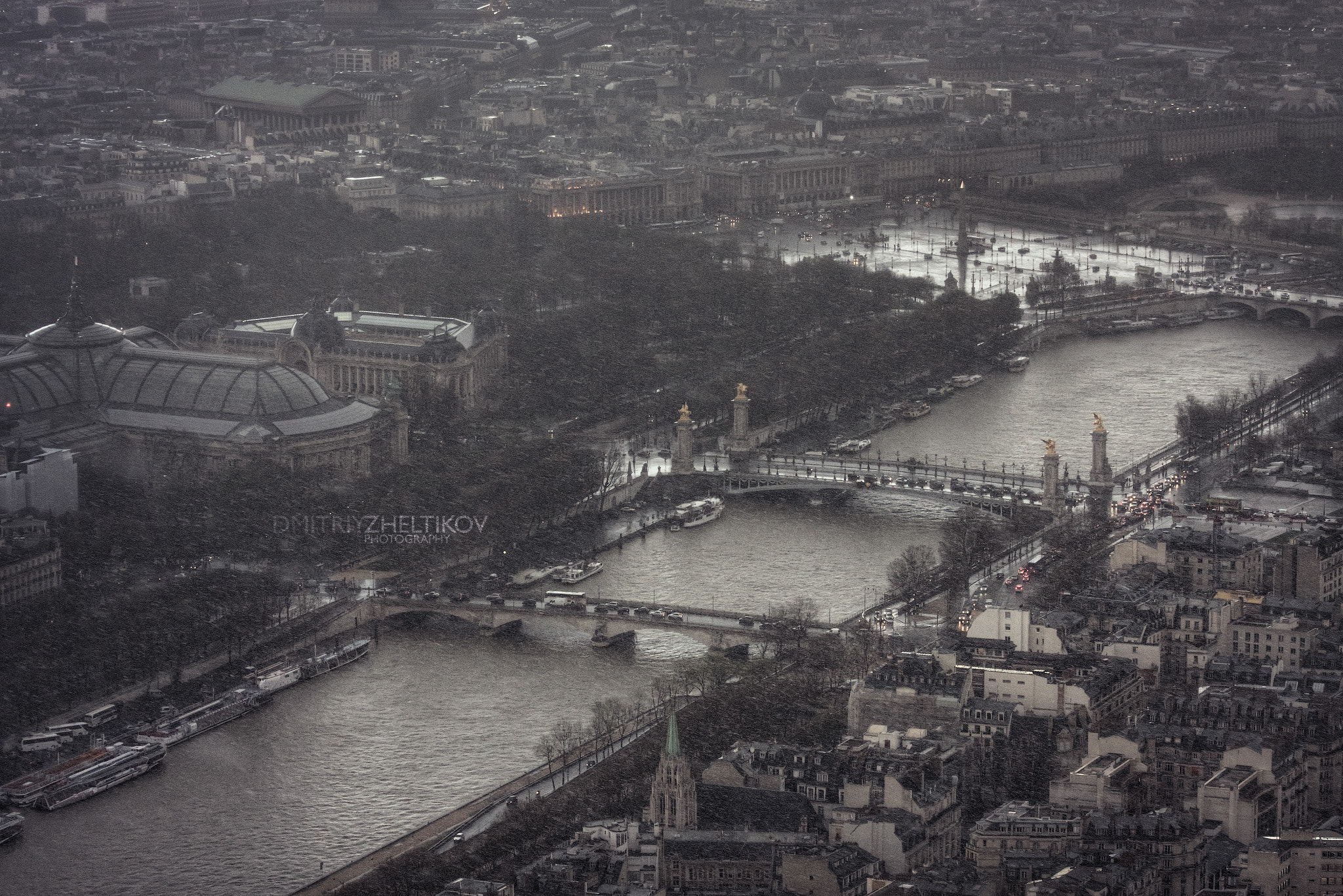 Canon EOS 40D + Canon EF 70-200mm F4L USM sample photo. Sudden storm in spring in the french capital photography