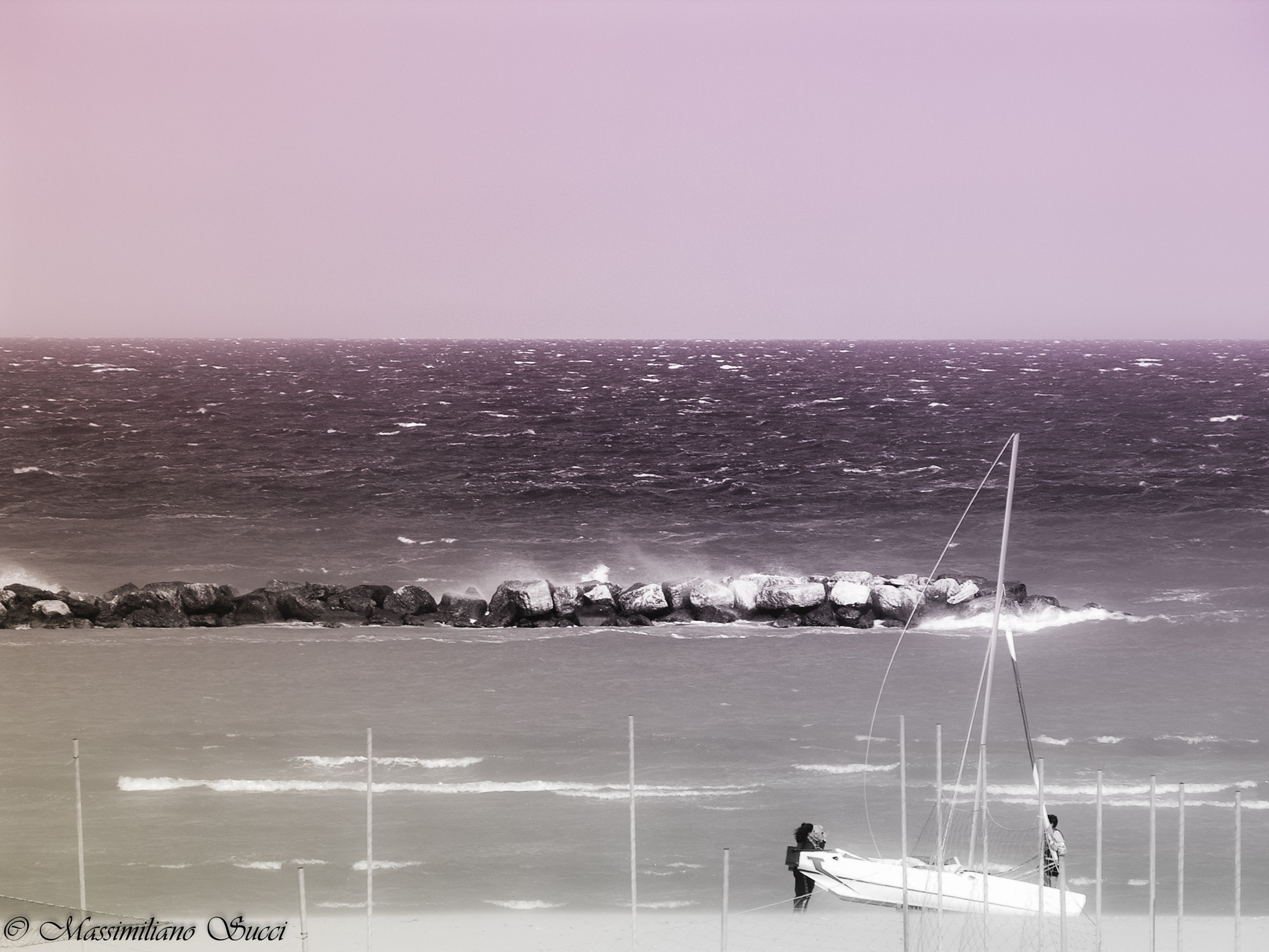 Nikon E8700 sample photo. End summer storm photography