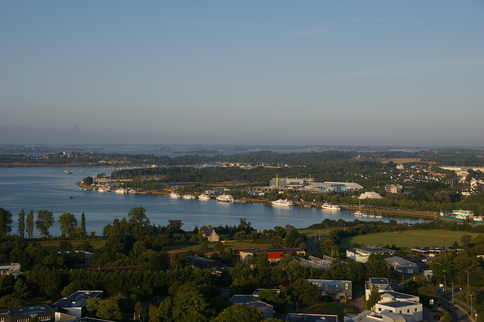 Pentax *ist DL sample photo. Vol montgolfière golfe du morbihan photography