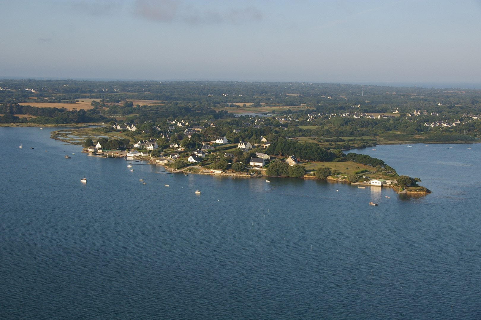 Pentax *ist DL sample photo. Vol montgolfière golfe du morbihan photography