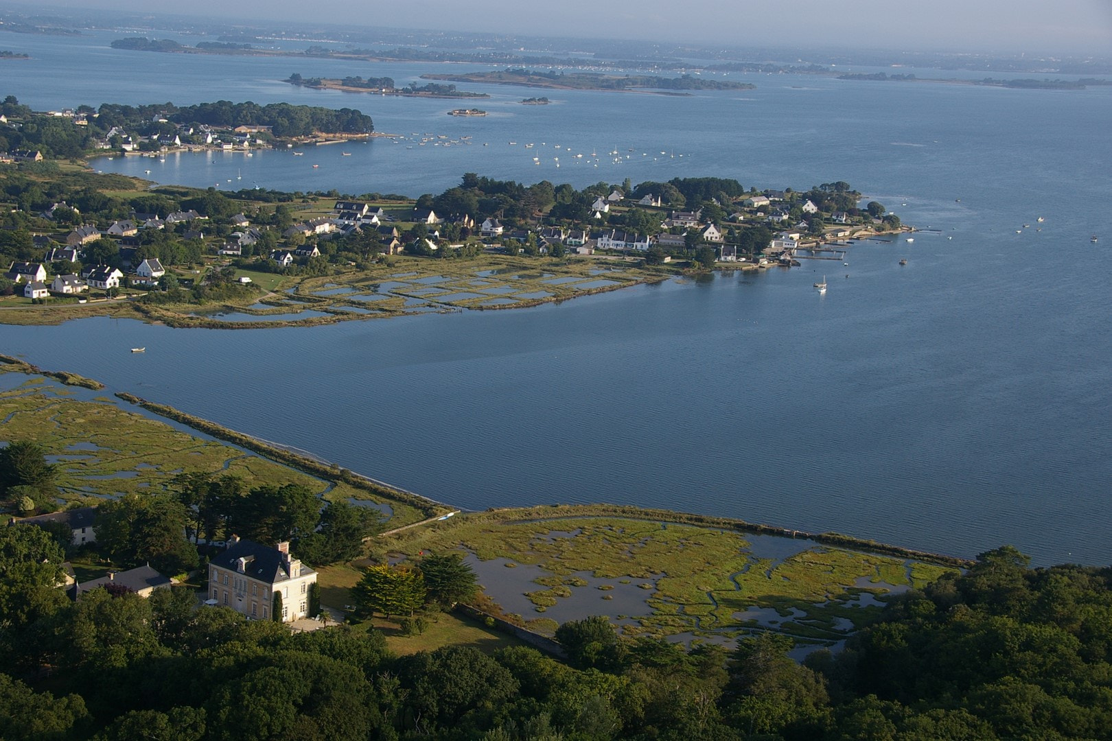 Pentax *ist DL sample photo. Vol montgolfière golfe du morbihan photography