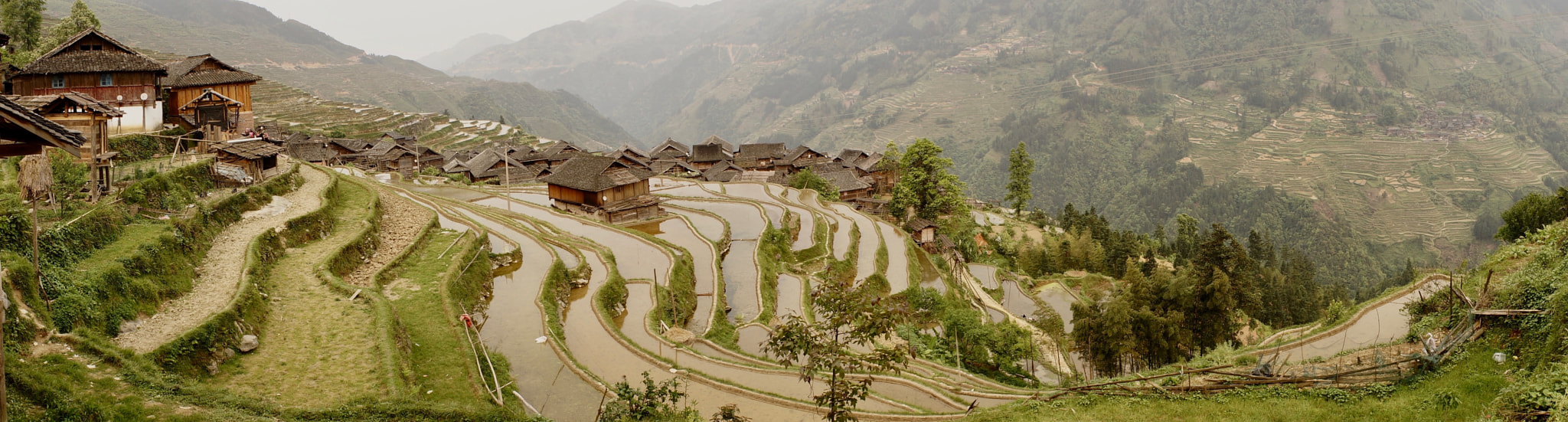 Sony Alpha NEX-5N + Sony E 16mm F2.8 sample photo. Aboriginal farm villages in guizhou, prc photography