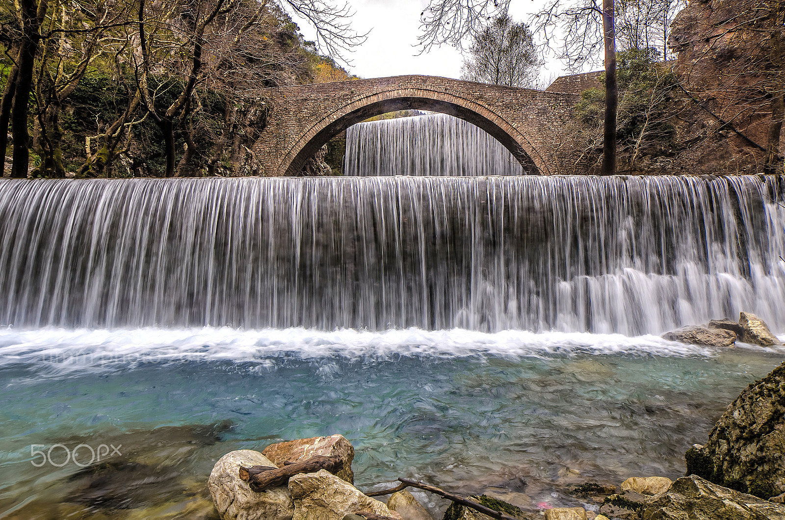 Samyang 14mm F2.8 ED AS IF UMC sample photo. River trikala photography