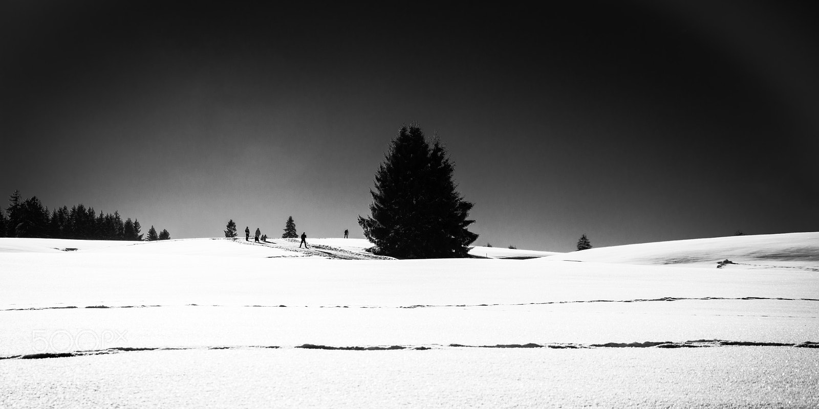 Sigma 28-300mm F3.5-6.3 DG Macro sample photo. Snow landscape photography