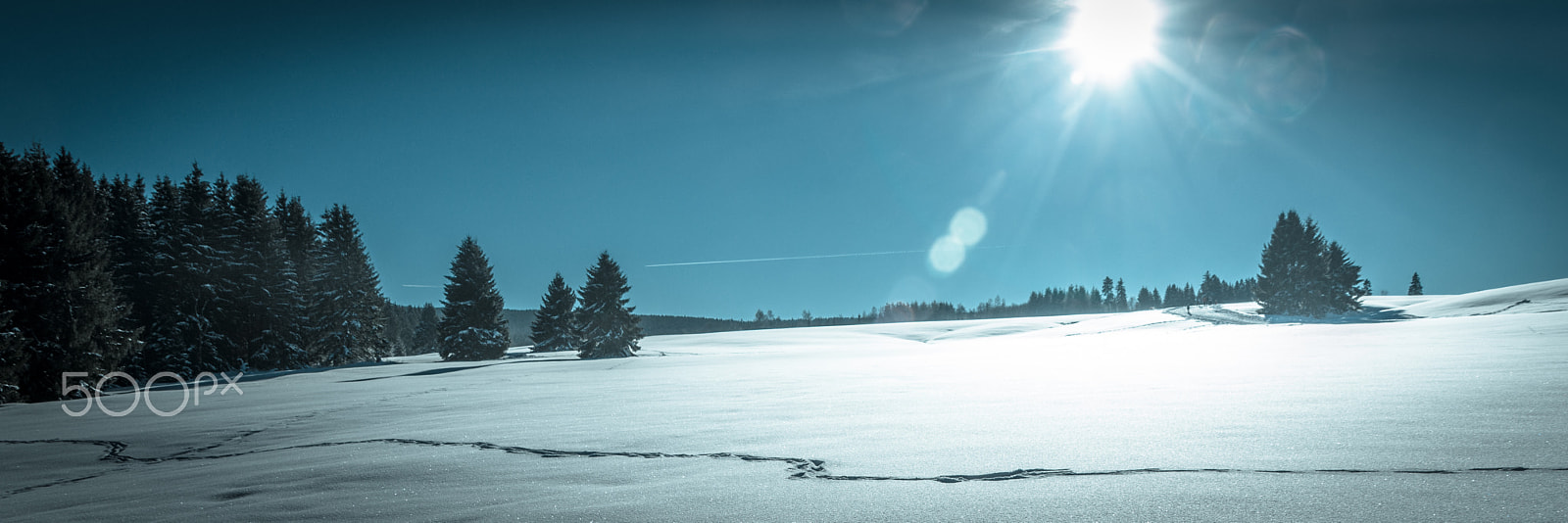 Sigma 28-300mm F3.5-6.3 DG Macro sample photo. Snowscape photography