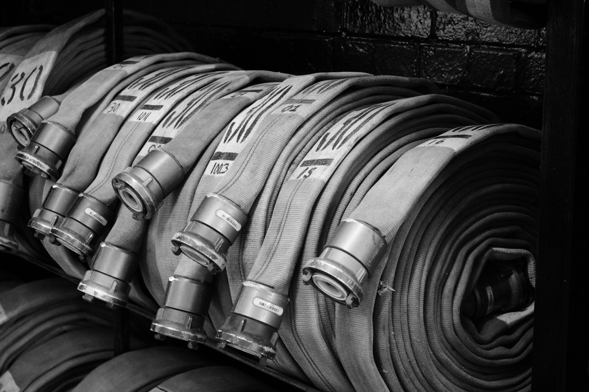 Canon EF-S 18-55mm F3.5-5.6 IS sample photo. Fire station photography
