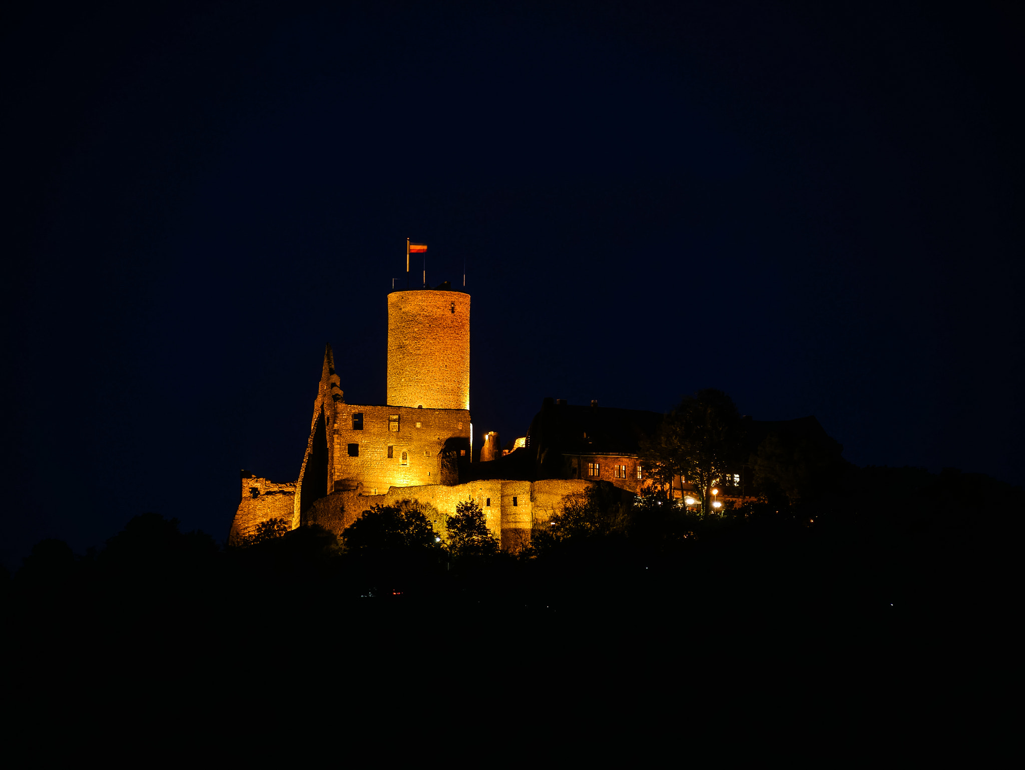 Panasonic DMC-G70 + Panasonic Lumix G Vario 14-140mm F3.5-5.6 ASPH Power O.I.S sample photo. Gleiberg castle, wettenberg, germany photography