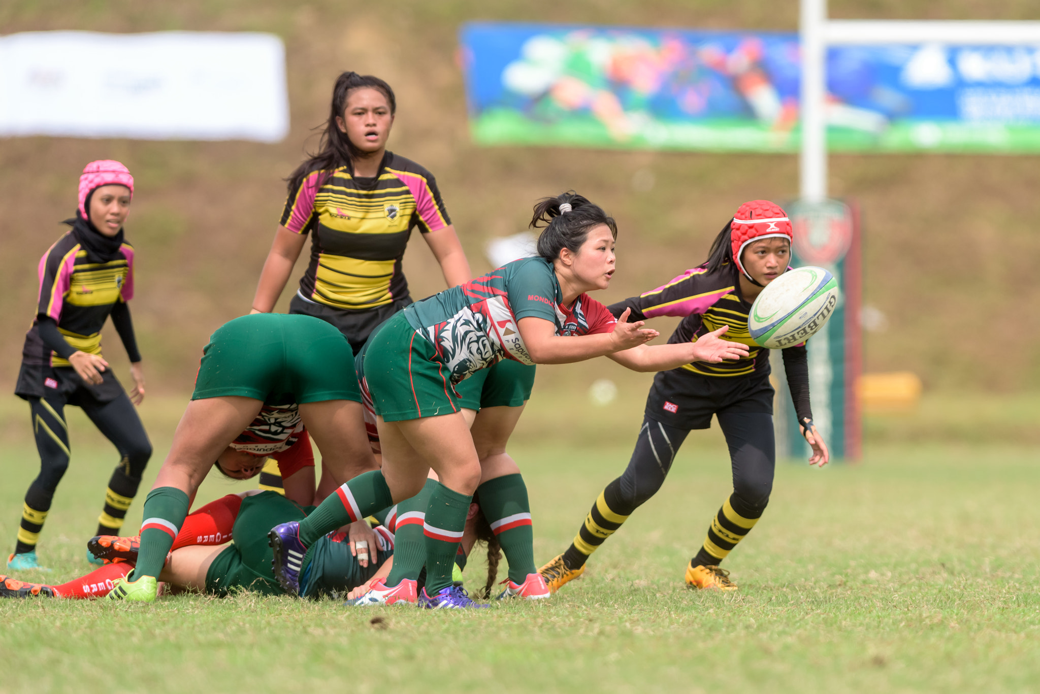 Nikon AF-S Nikkor 300mm F2.8G ED-IF VR sample photo. Kl tigers international rugby 10s photography