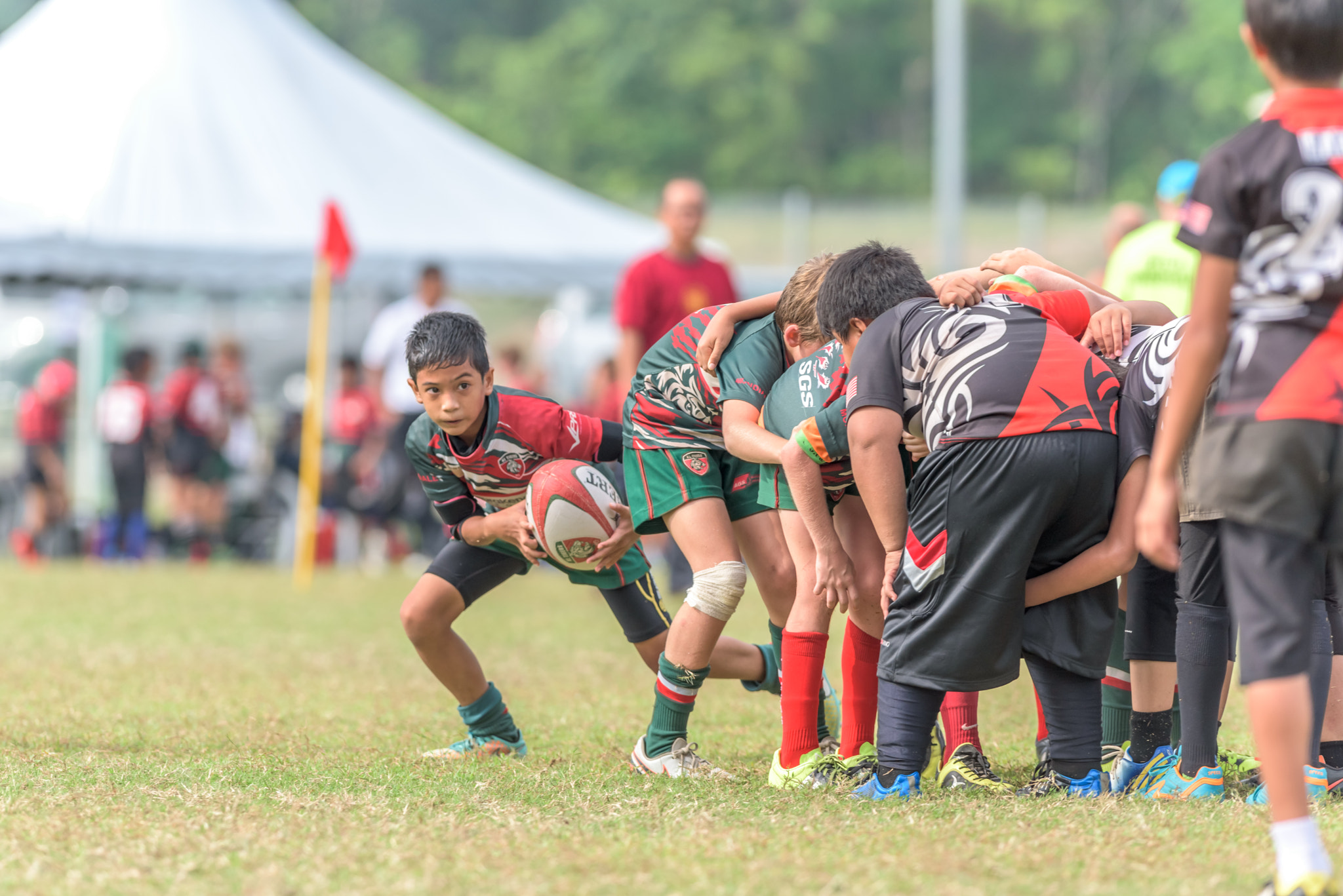 Nikon AF-S Nikkor 300mm F2.8G ED-IF VR sample photo. Kl tigers international rugby 10s photography