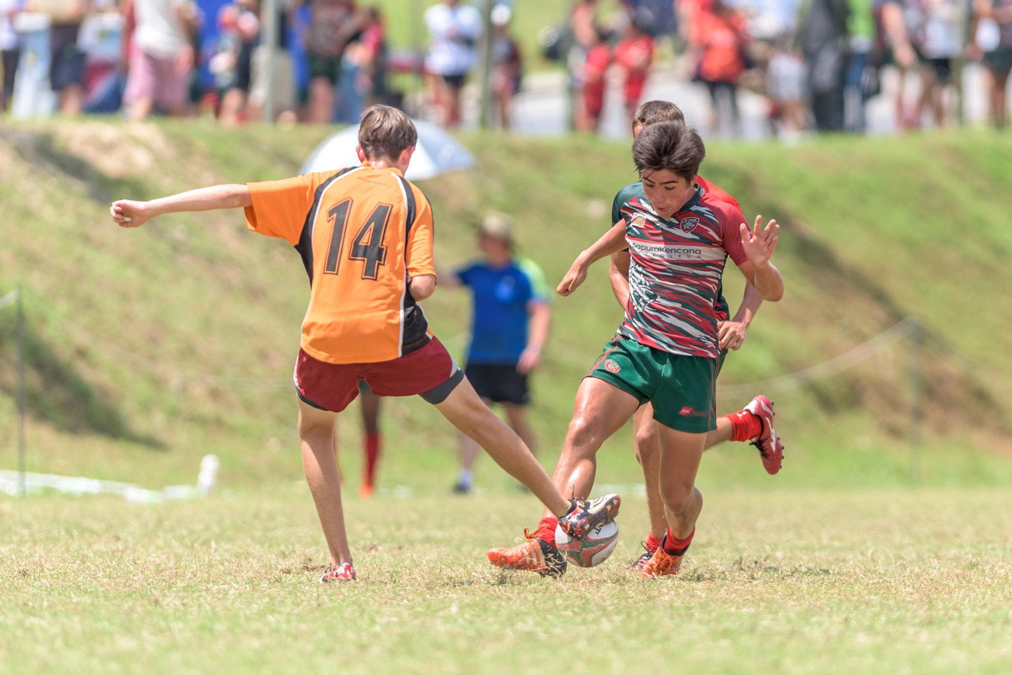 Nikon AF-S Nikkor 300mm F2.8G ED-IF VR sample photo. Kl tigers international rugby 10s photography