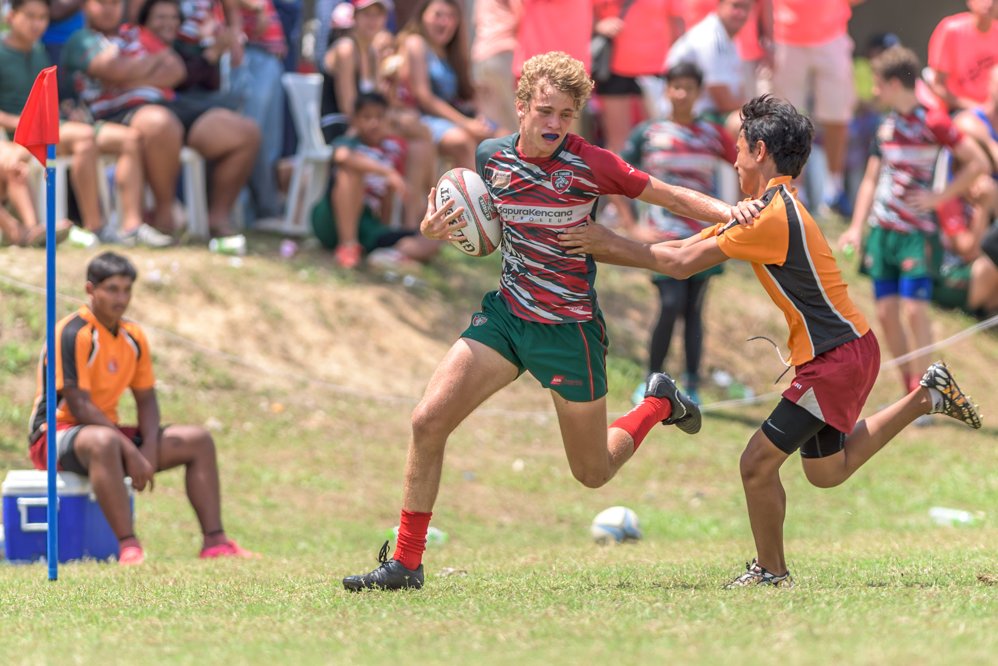 Nikon AF-S Nikkor 300mm F2.8G ED-IF VR sample photo. Kl tigers international rugby 10s photography