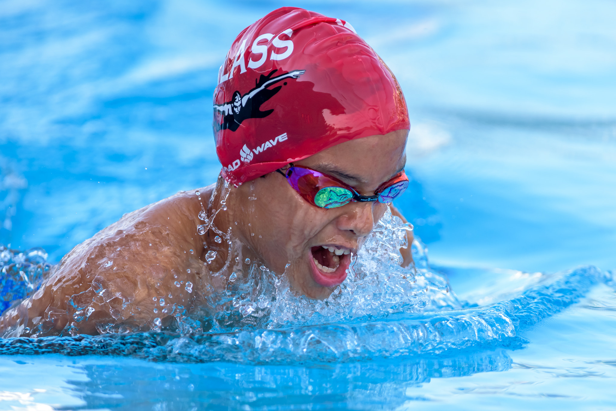 Nikon AF-S Nikkor 300mm F2.8G ED-IF VR sample photo. Klass torpedoes attack invitational swim meet photography