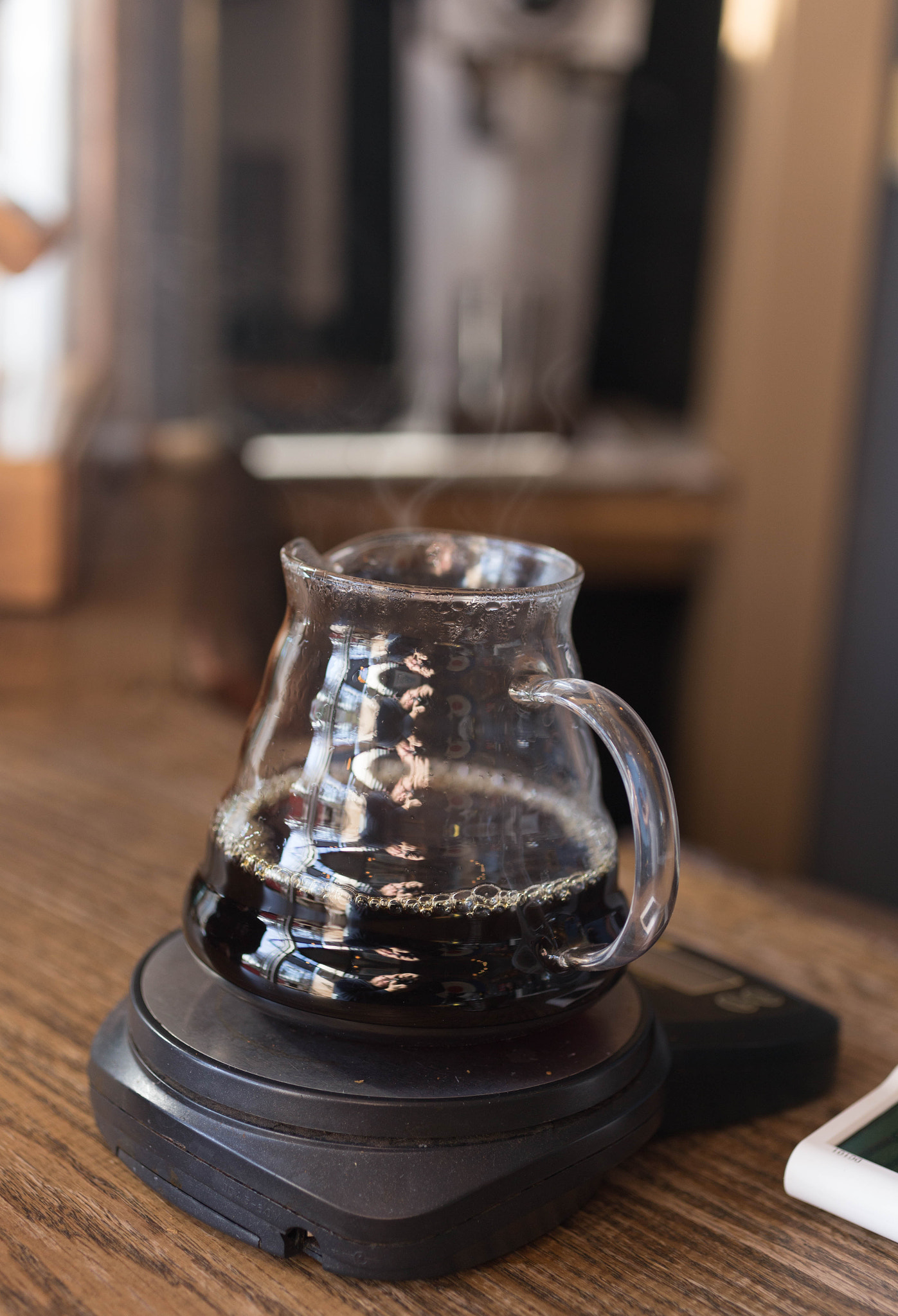 Canon EOS 6D + Canon EF 50mm F2.5 Macro sample photo. Steaming bali coffee photography