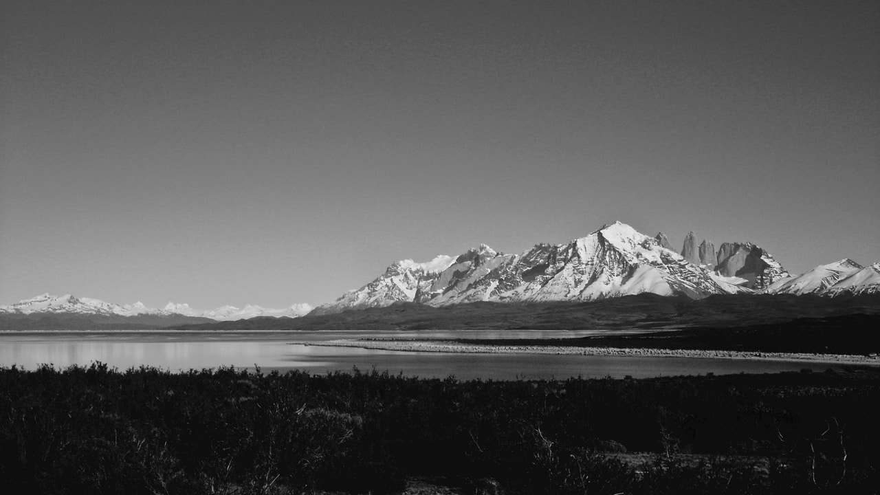 Sony DSC-W1 sample photo. Las torres del paine... photography