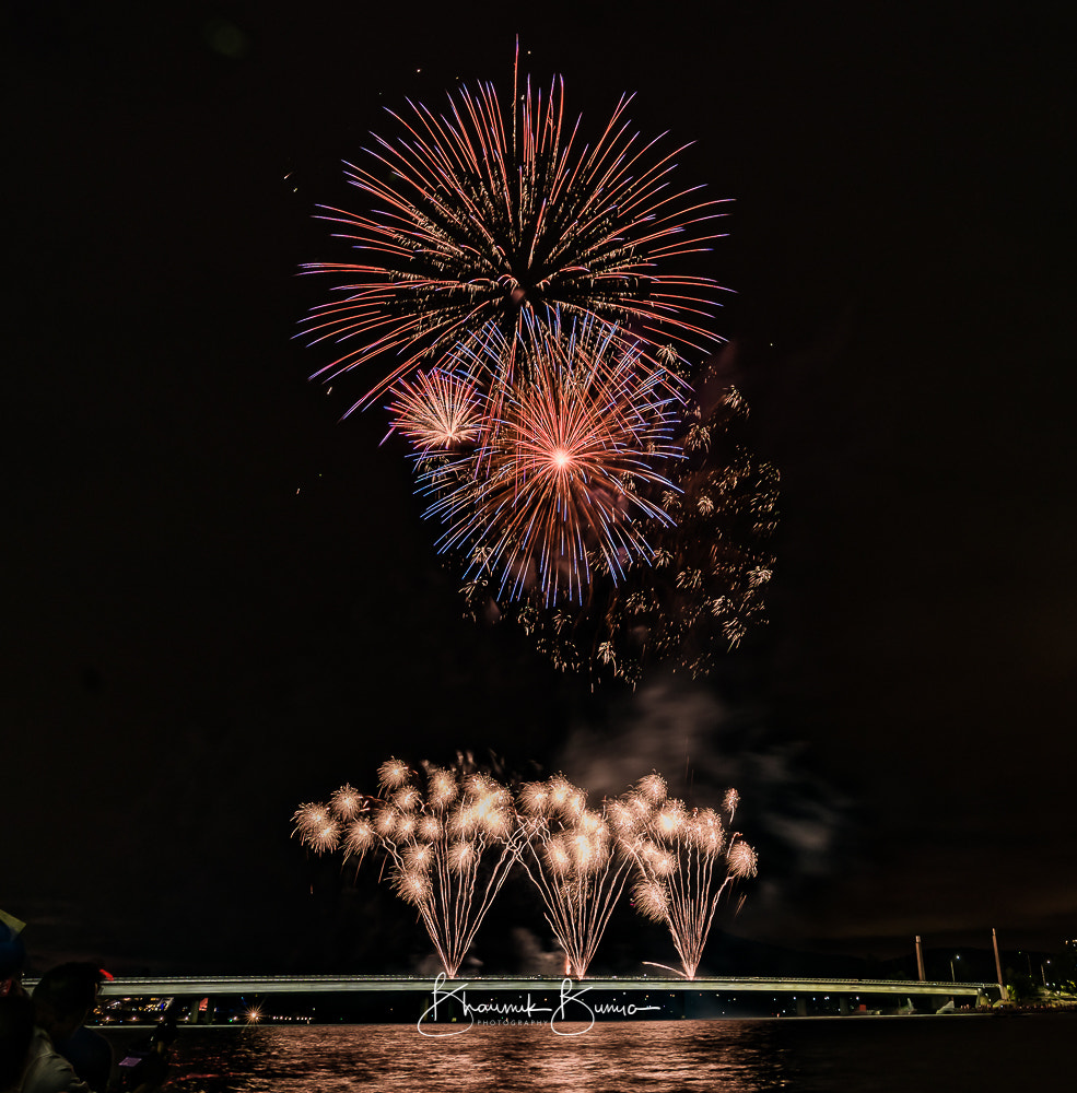 Tokina AT-X 16-28mm F2.8 Pro FX sample photo. Fireworks - australia day celebration photography