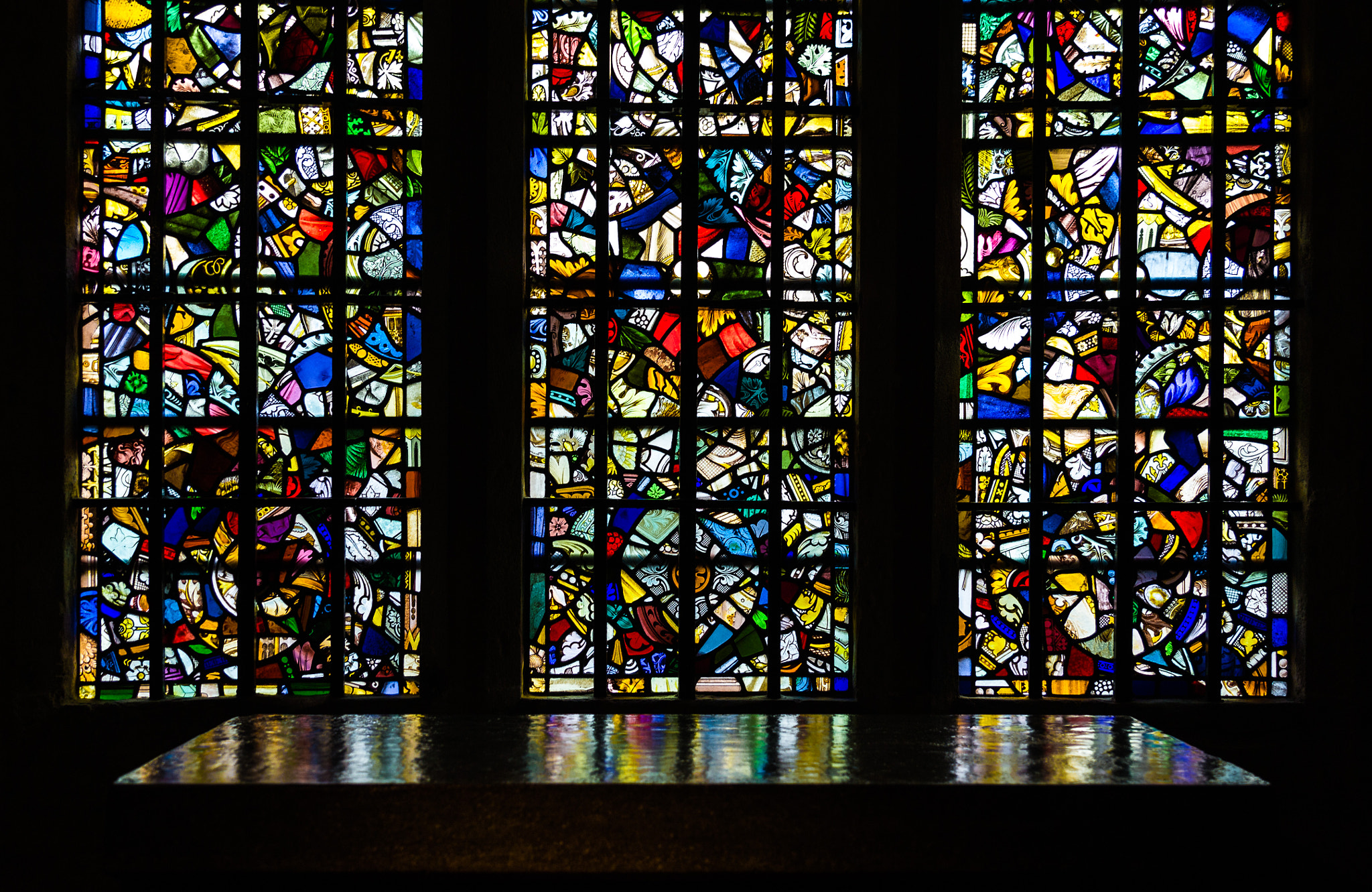Canon EF 24-70mm F2.8L II USM sample photo. Stained glass photography