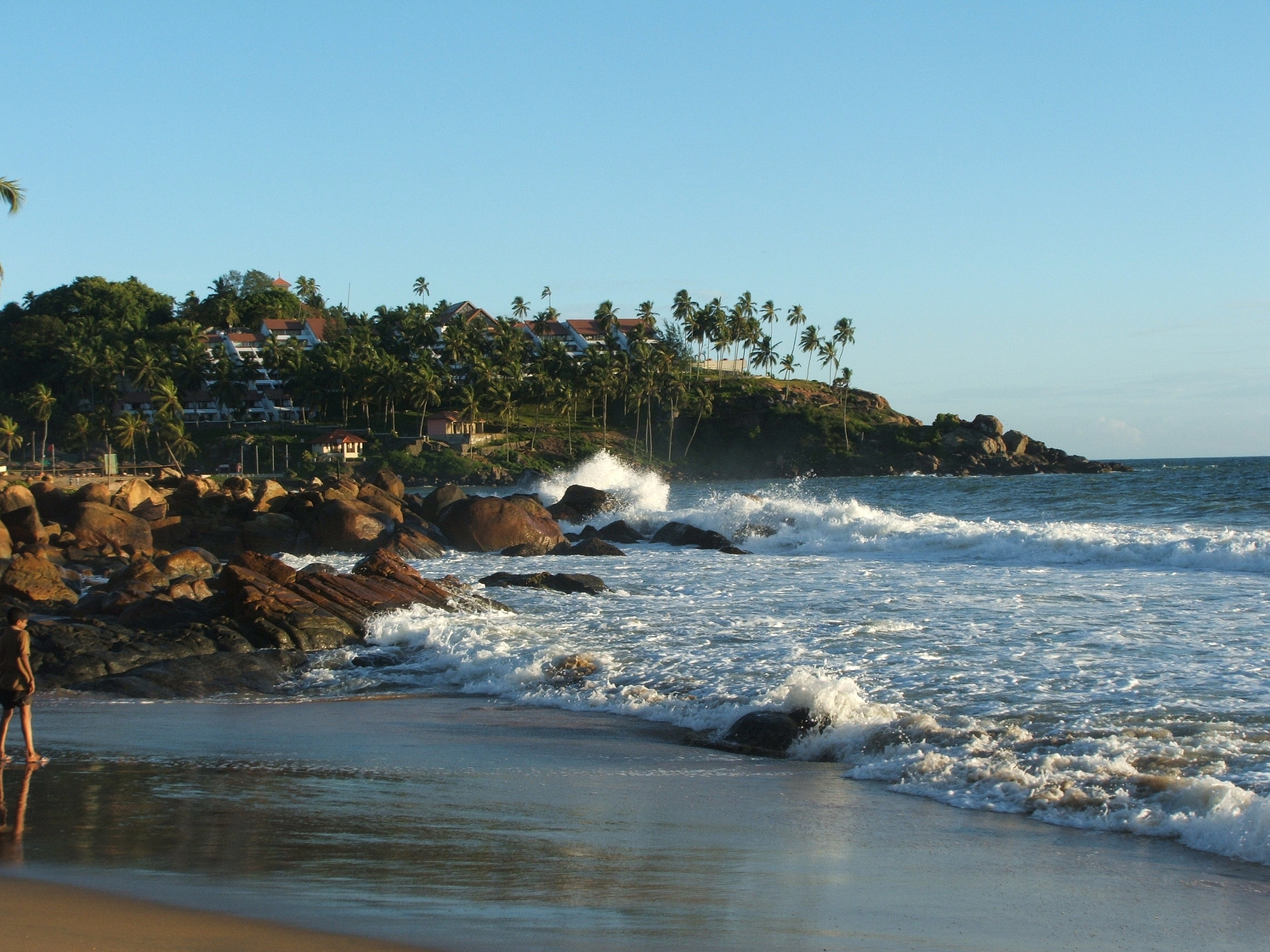 Fujifilm FinePix S3500 sample photo. At the kovalam beach, india photography