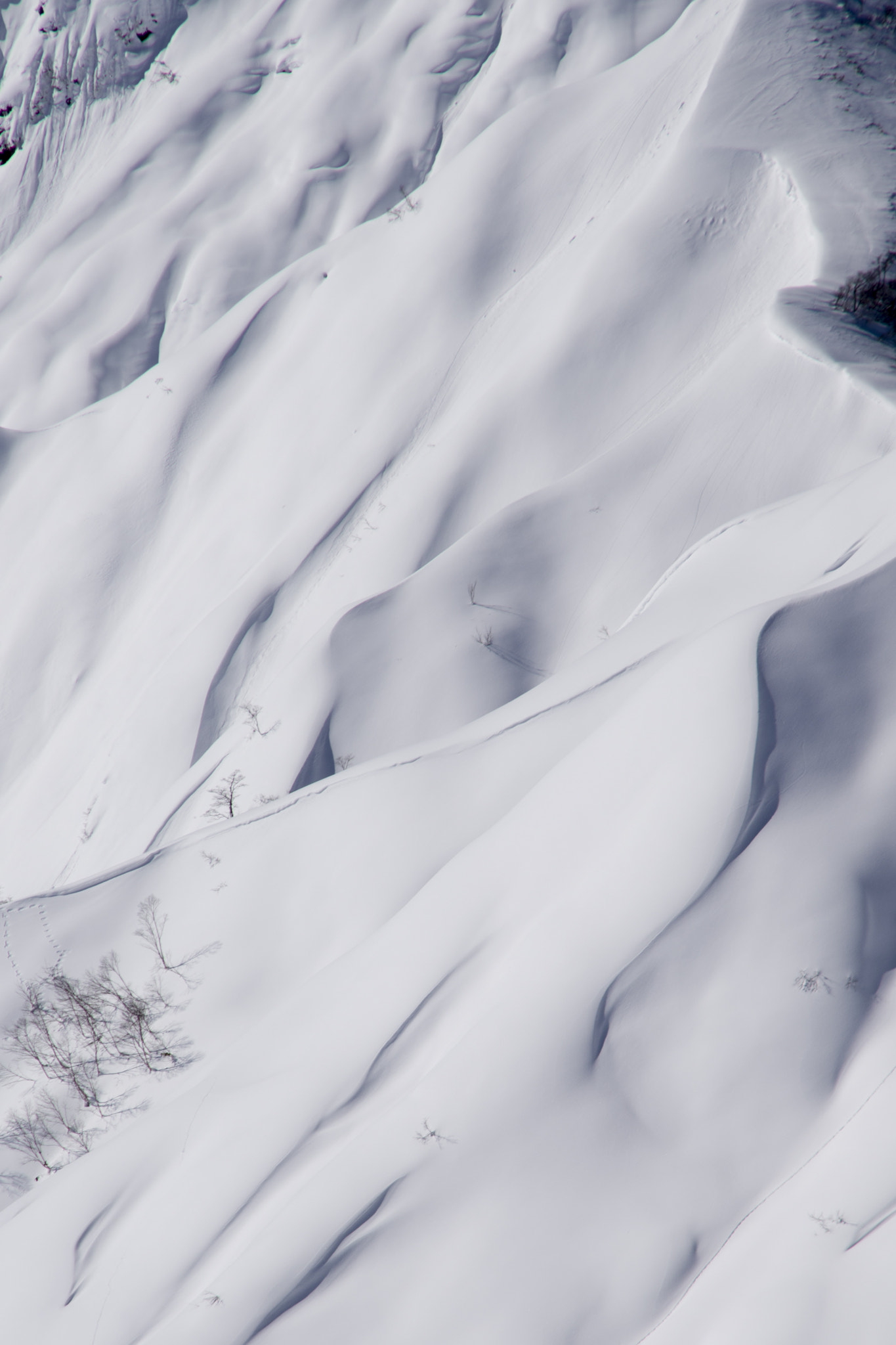 Pentax K-1 sample photo. Snow mountain photography