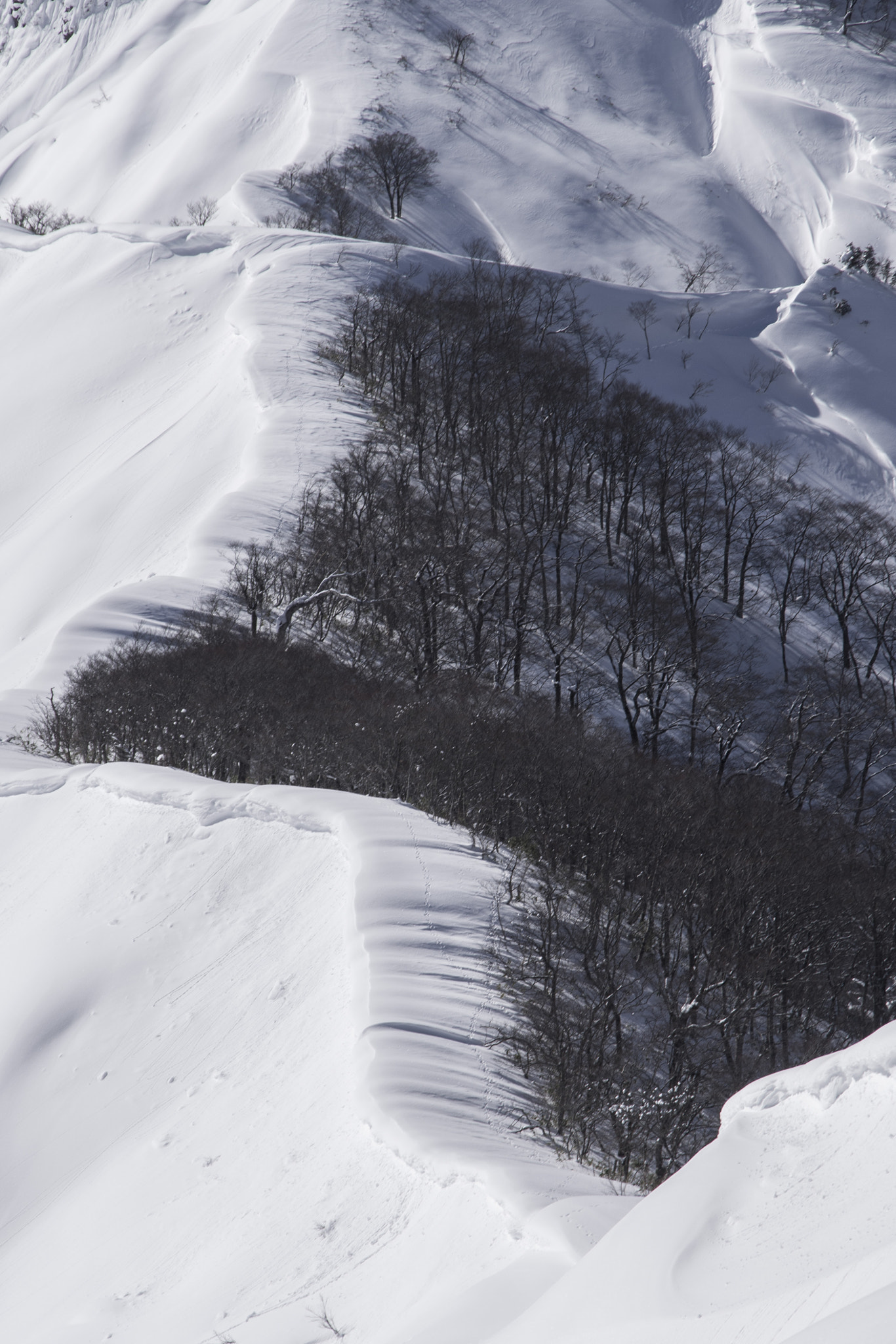 Pentax K-1 sample photo. Snow mountain photography