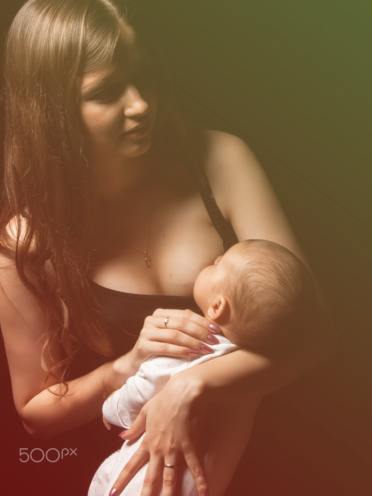 Nikon D2X sample photo. Motherhood photography
