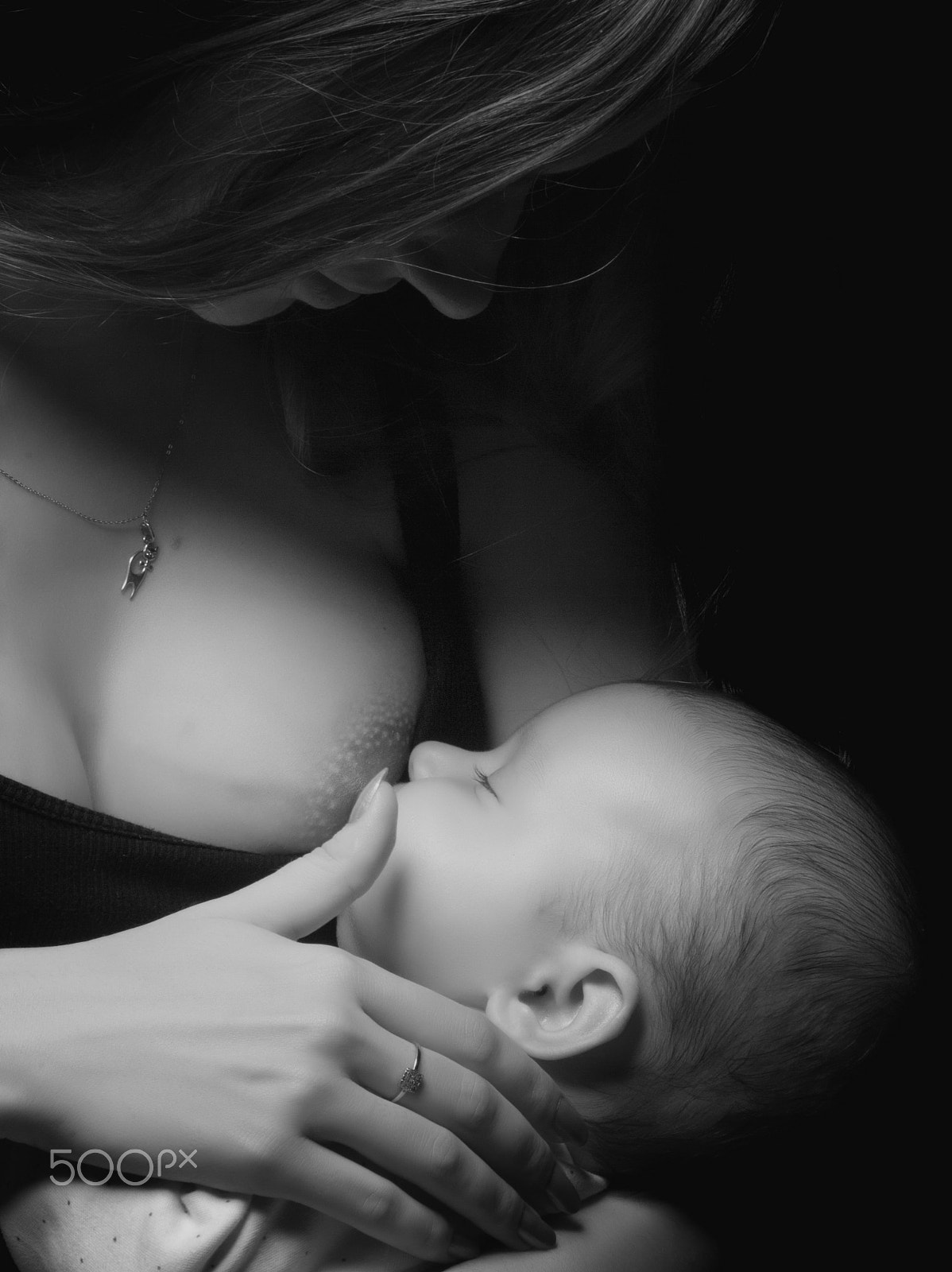 Nikon D2X sample photo. Motherhood photography