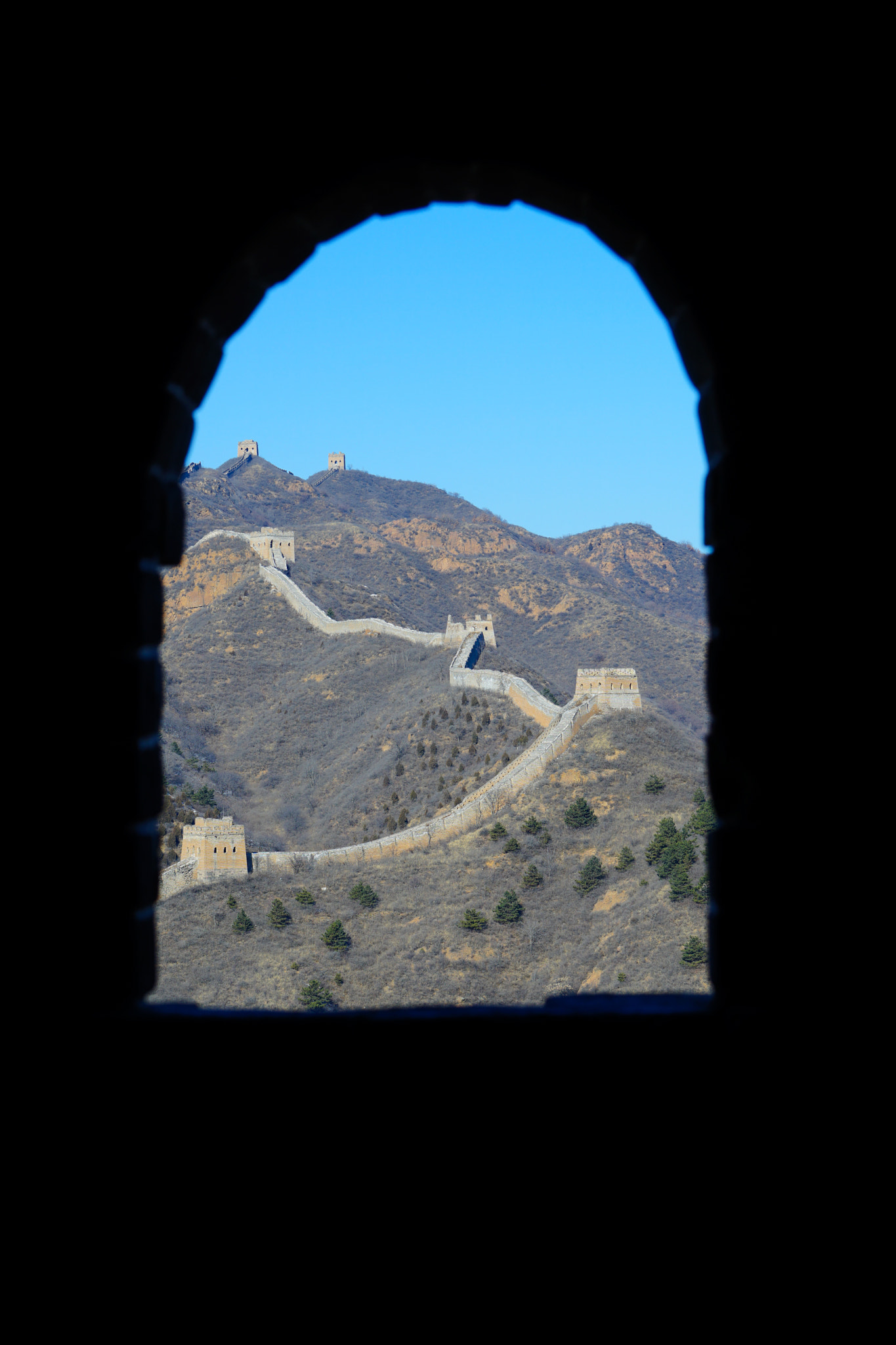 Sony a7 + Sony FE 70-200mm F4 G OSS sample photo. The beacon towers of great wall photography