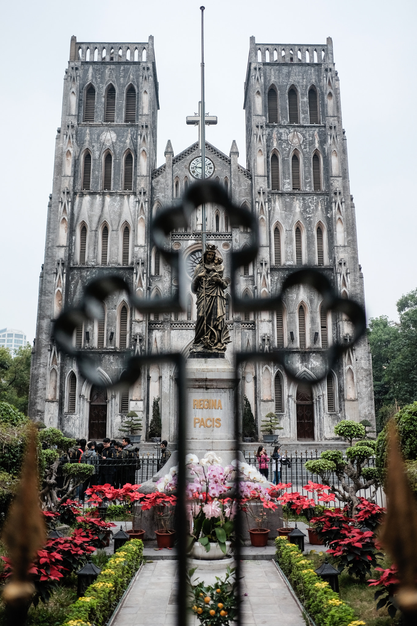 Fujifilm X-T10 + Fujifilm XF 23mm F2 R WR sample photo. St. joseph's cathedral, hanoi photography