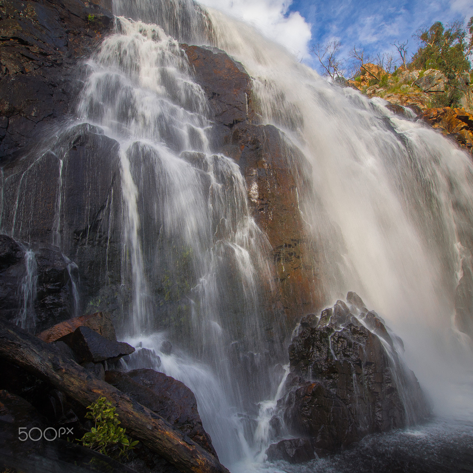 OLYMPUS M.9-18mm F4.0-5.6 sample photo. The falls again photography