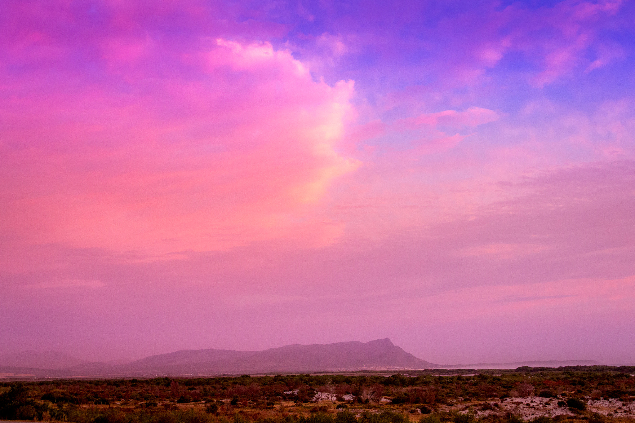 Sigma 18-250mm F3.5-6.3 DC OS HSM sample photo. Mountain sunset photography