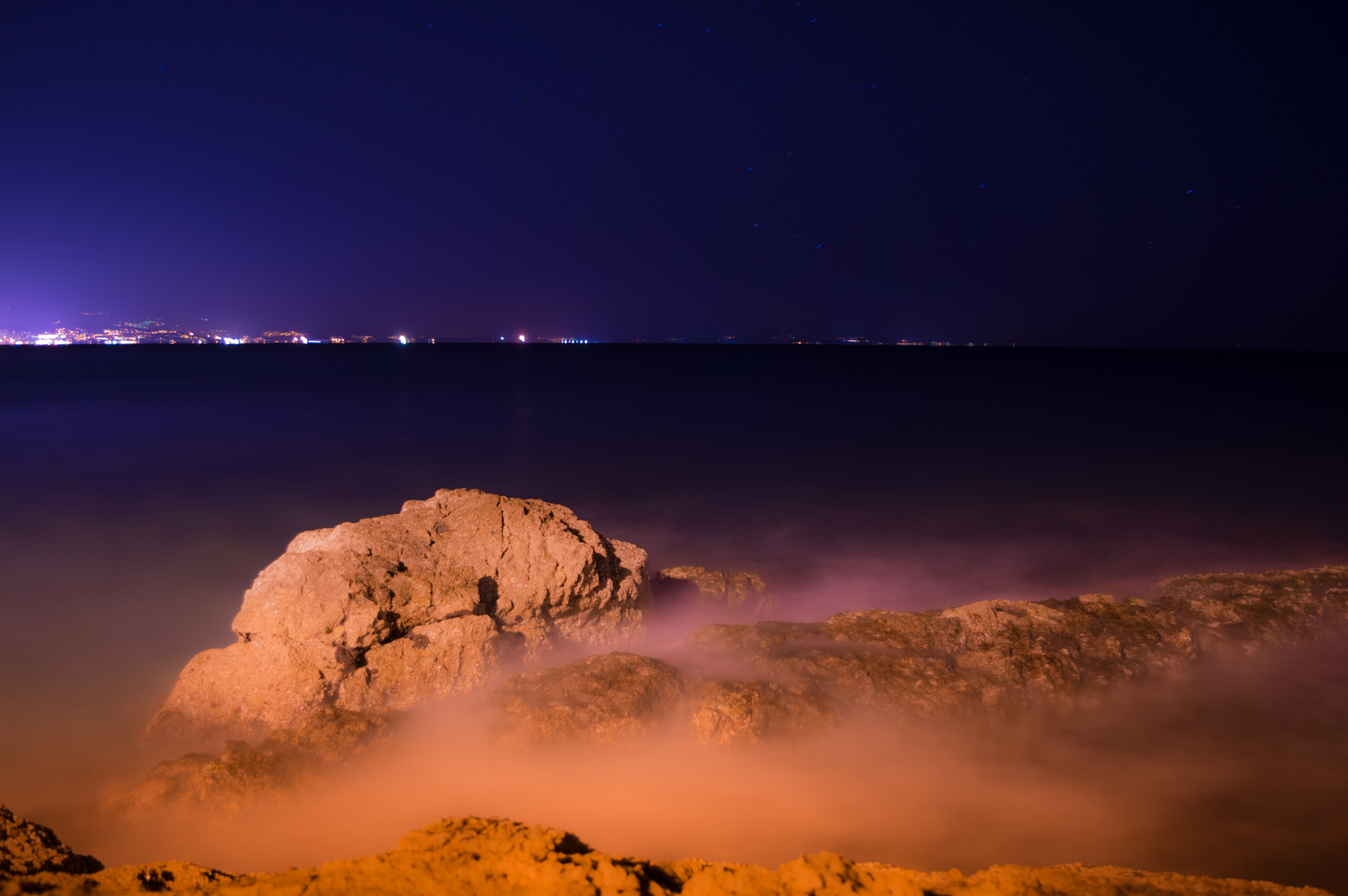 Pentax K-3 sample photo. Sea magic photography