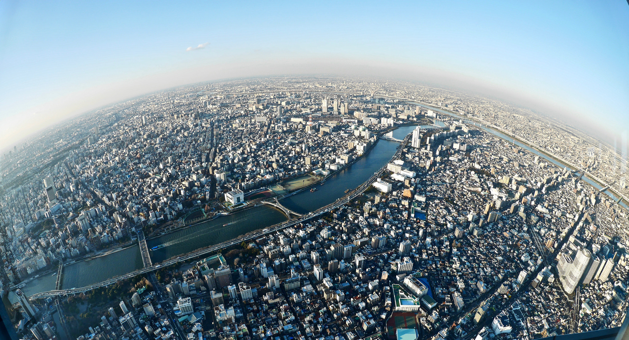 Panasonic Lumix DMC-GM1 sample photo. Bird eye view of tokyo photography