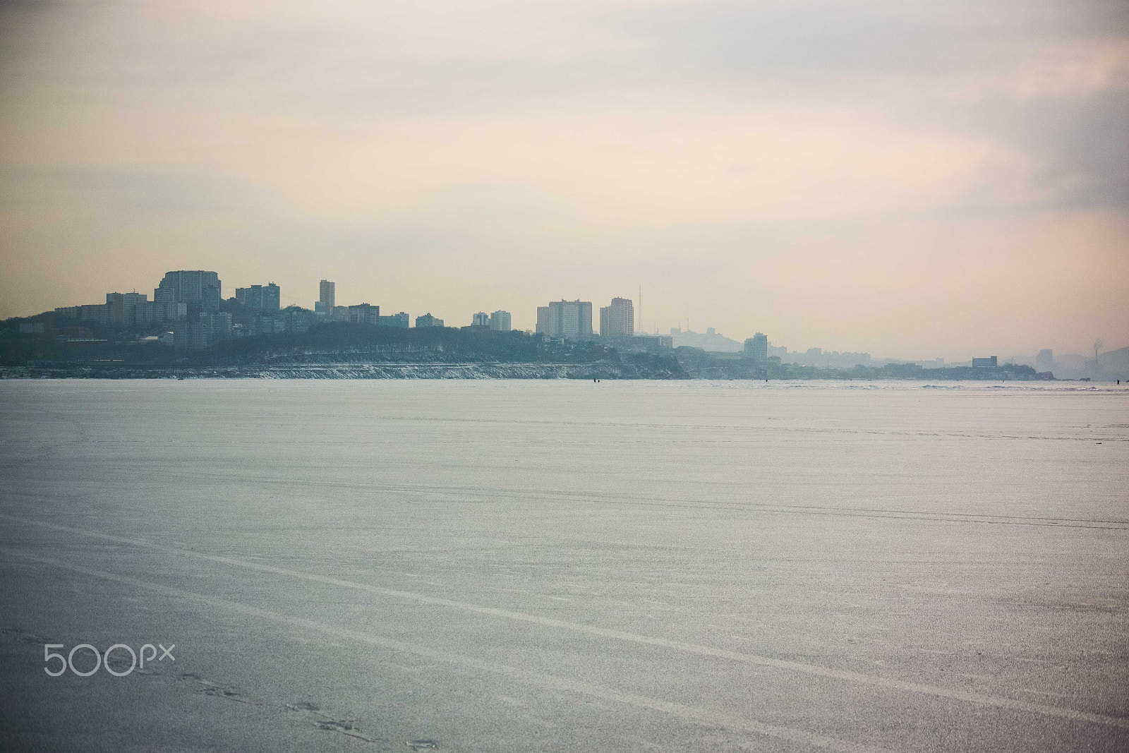 Nikon 1 Nikkor VR 30-110mm F3.8-5.6 sample photo. Winter vladivostok photography