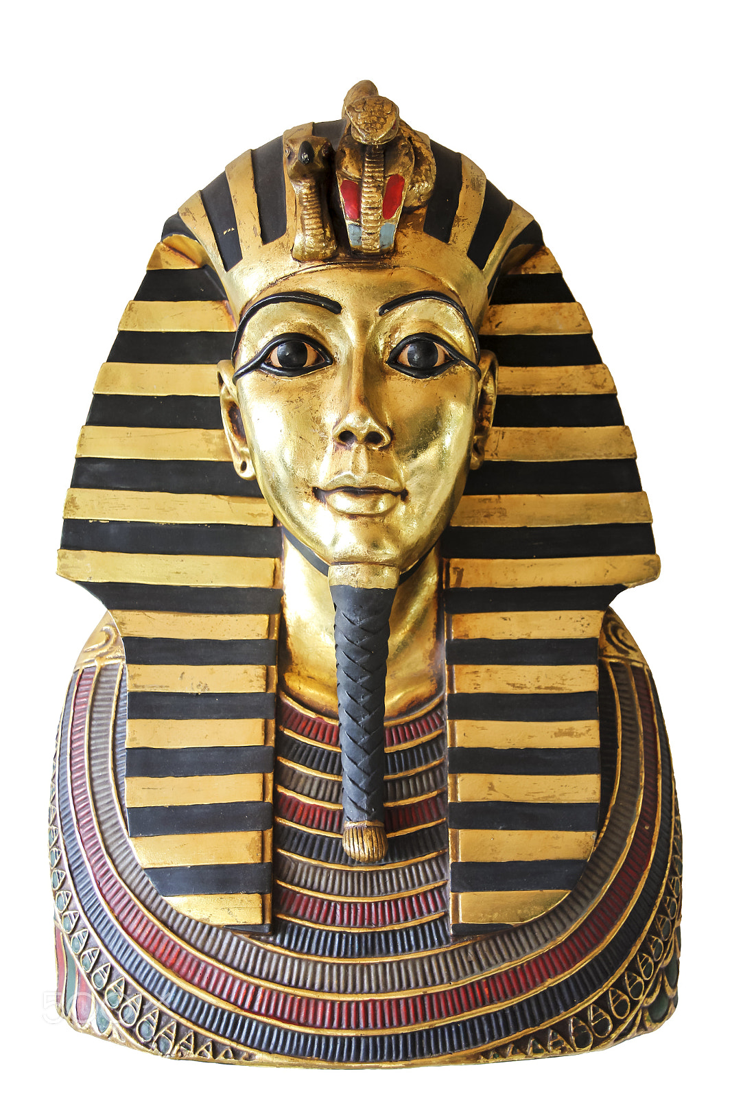 Canon EF-S 17-85mm F4-5.6 IS USM sample photo. Egyptian king tut golden death mask photography