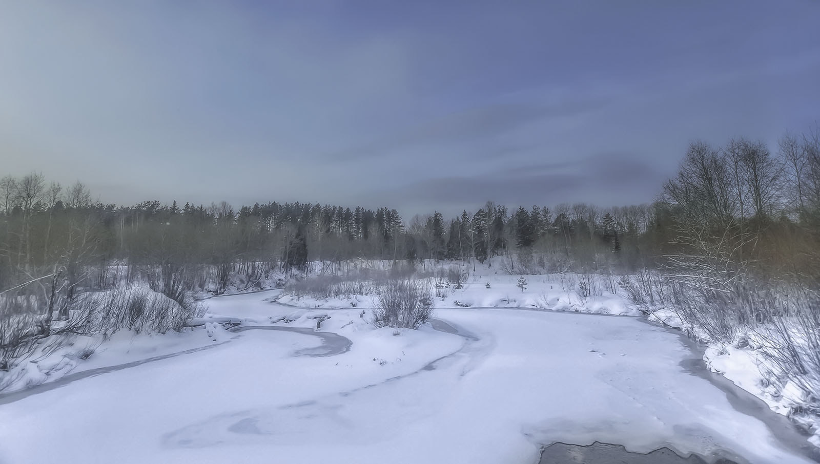 Sigma 10-20mm F3.5 EX DC HSM sample photo. On the river kud in january photography