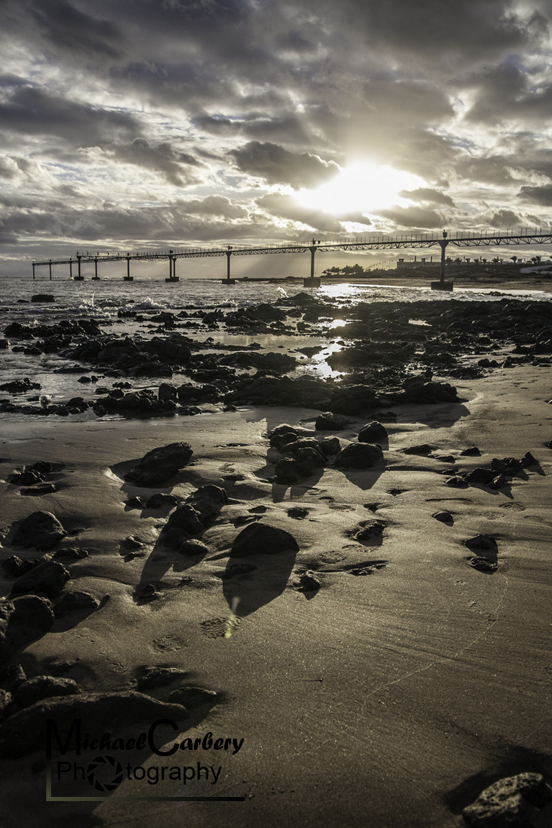 Canon EOS 5D sample photo. Setting sun photography