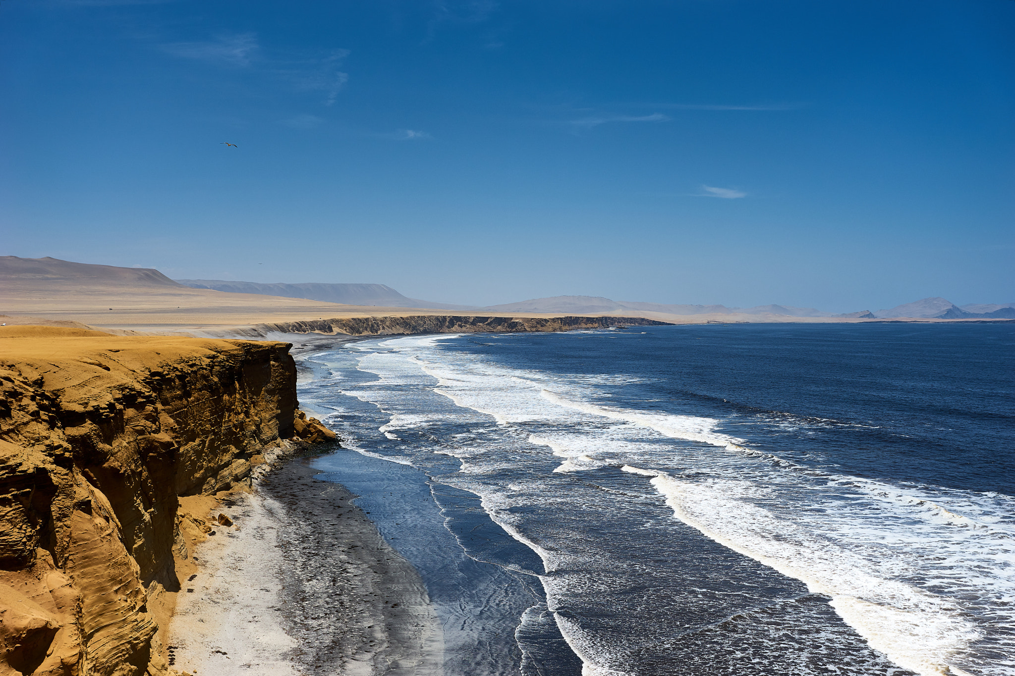 Sony a7 + 17-40mm F4 sample photo. The ocean and the desert photography