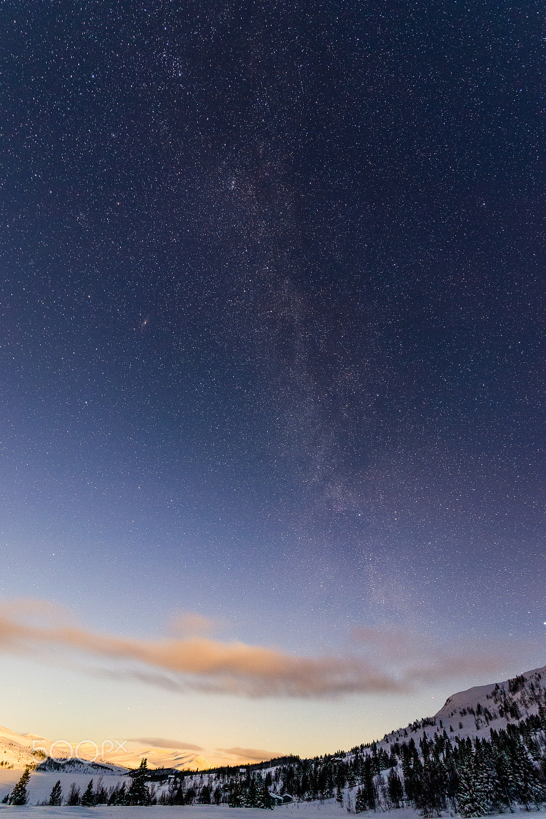 Tamron SP 15-30mm F2.8 Di VC USD sample photo. Milkyway over venabygdsfjellet photography