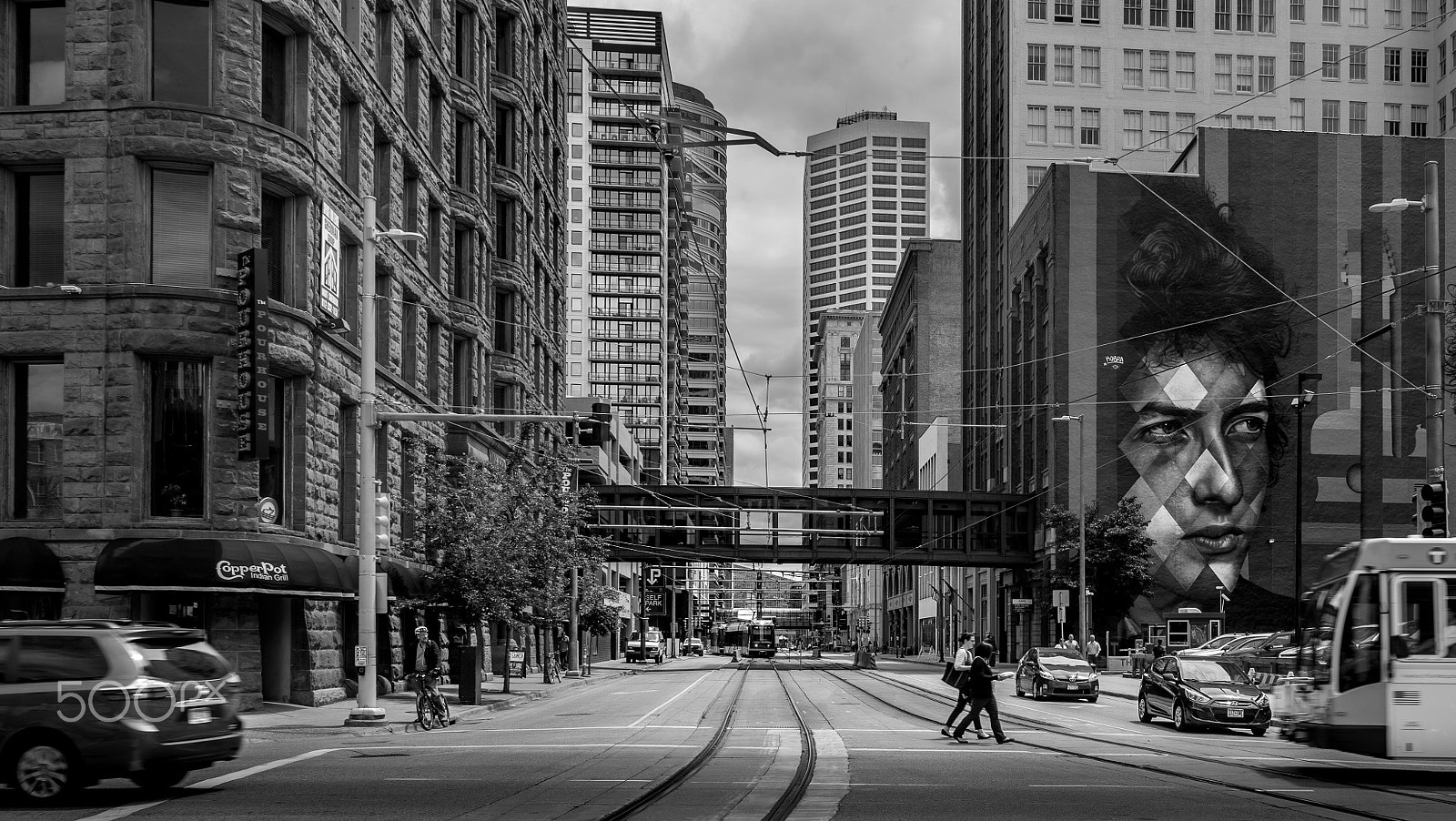 24-105mm F4 sample photo. Streets of minneapolis photography