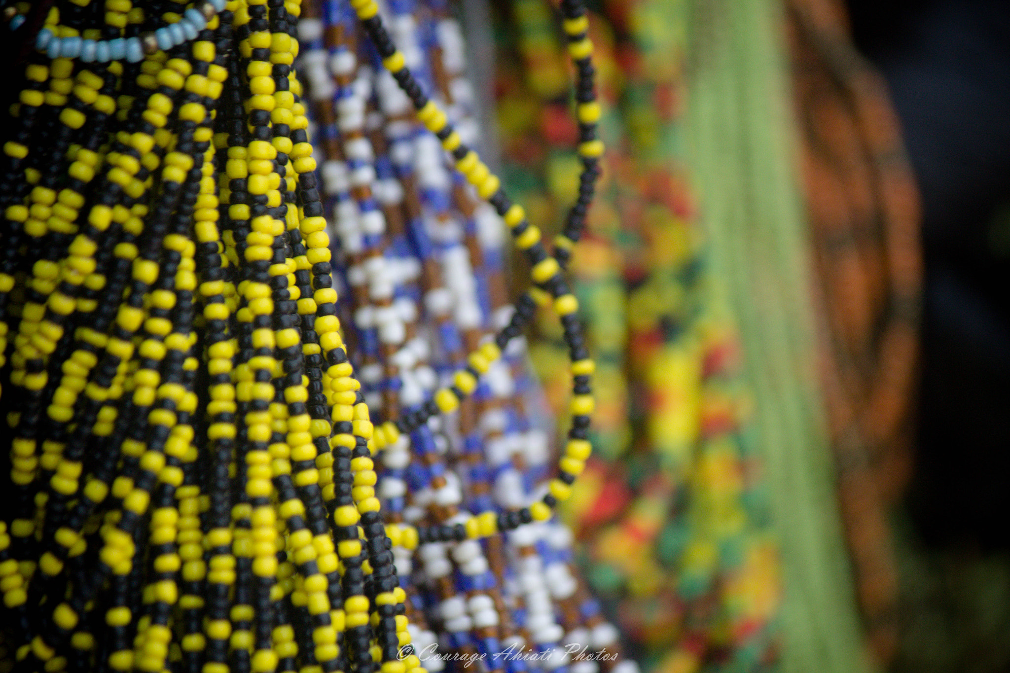 Canon EF-S 55-250mm F4-5.6 IS sample photo. Beads photography